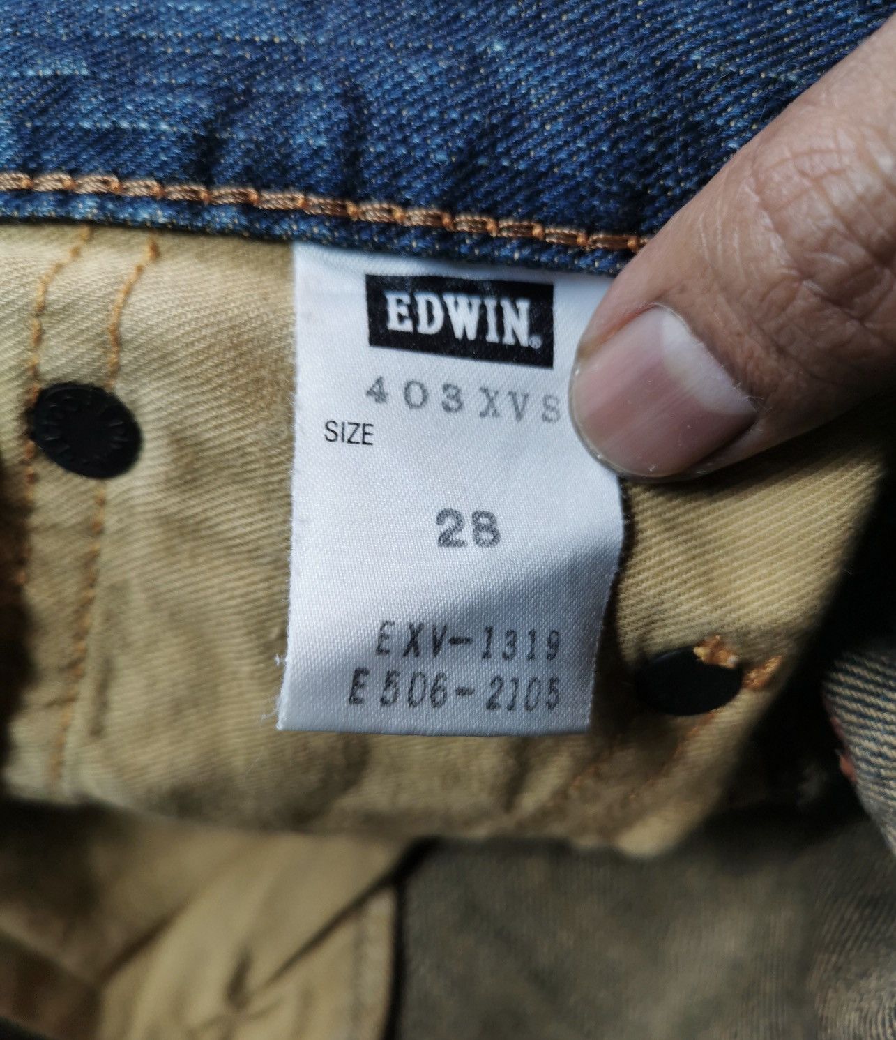 Edwin Edwin Exclusive Vintage Jeans Size US 30 / EU 46 - 8 Thumbnail