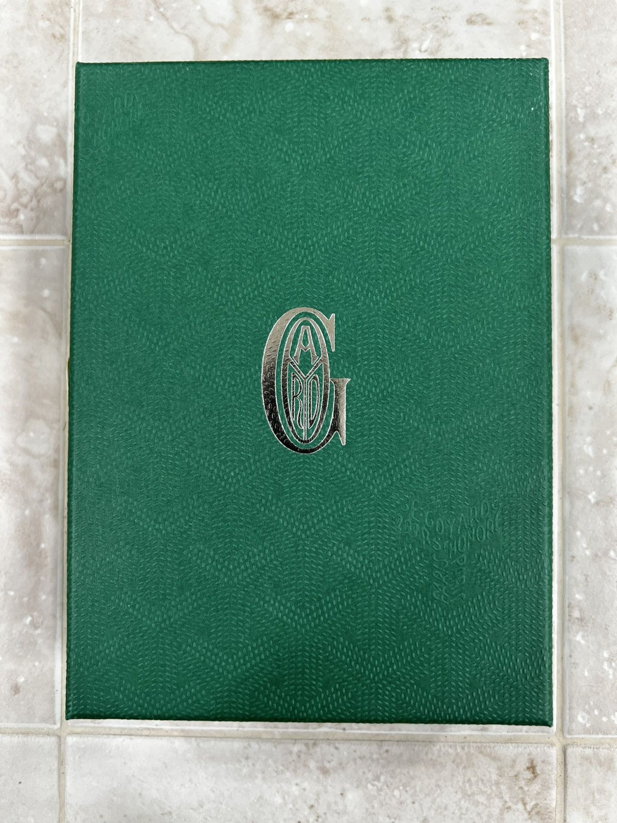 Goyard Goyard Grenelle Passport Cover Sky Blue Size ONE SIZE - 3 Thumbnail