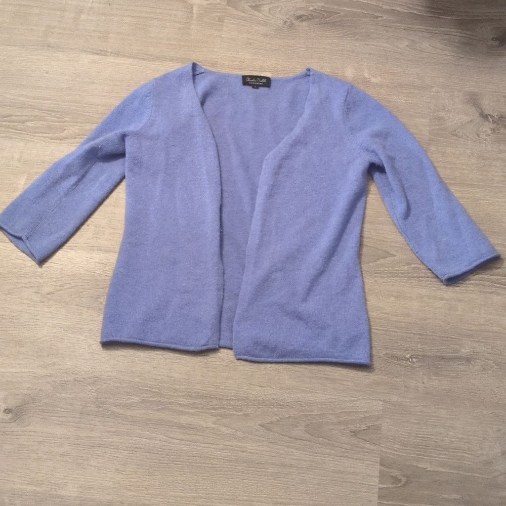 Other Claudia Nichole Cashmere open Cardigan sweater size large Size L / US 10 / IT 46 - 1 Thumbnail