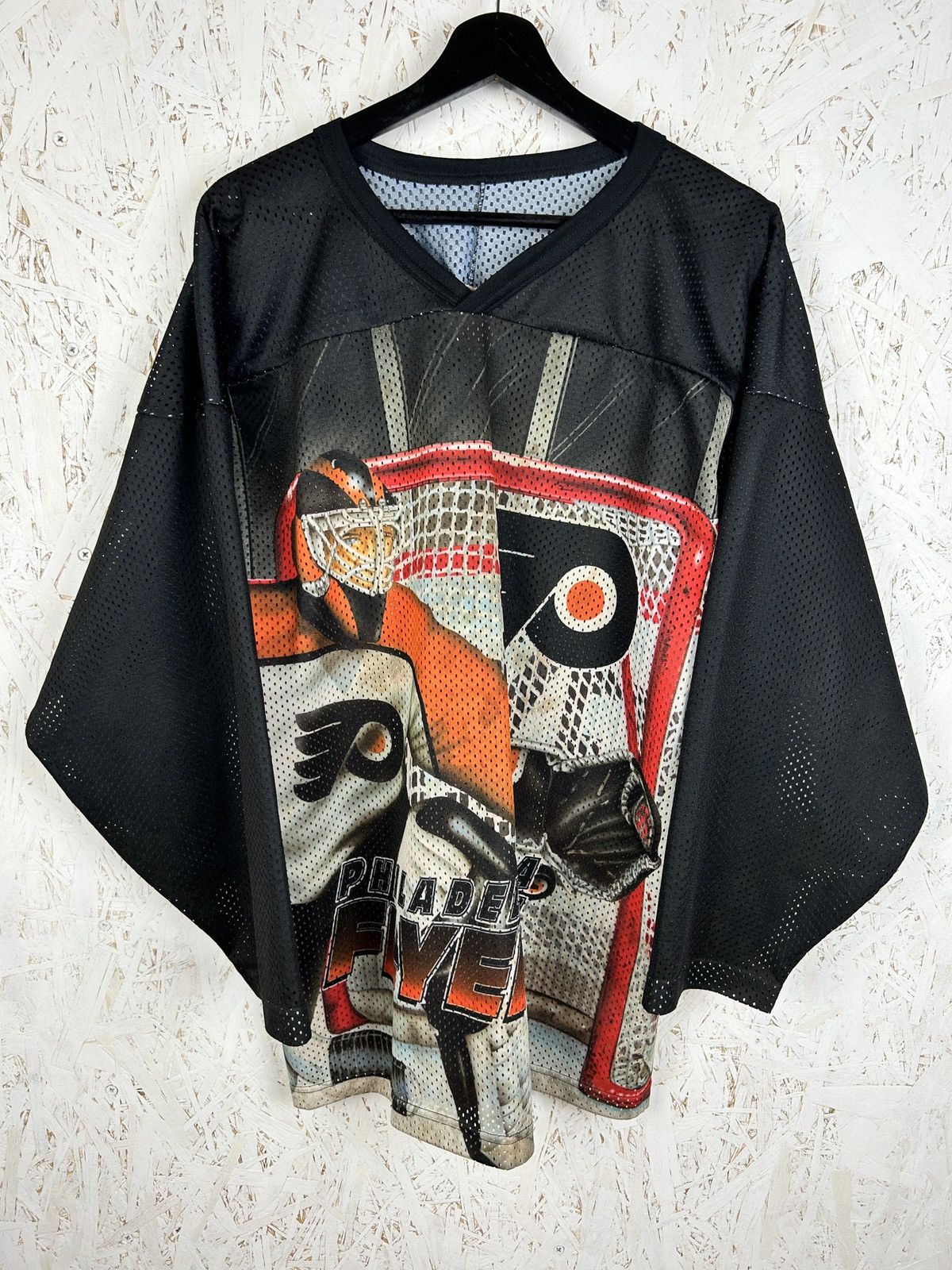 Ccm 90s CCM Philadelphia Flyers AOP NHL Hockey Jersey Size S Size US S / EU 44-46 / 1 - 1 Thumbnail