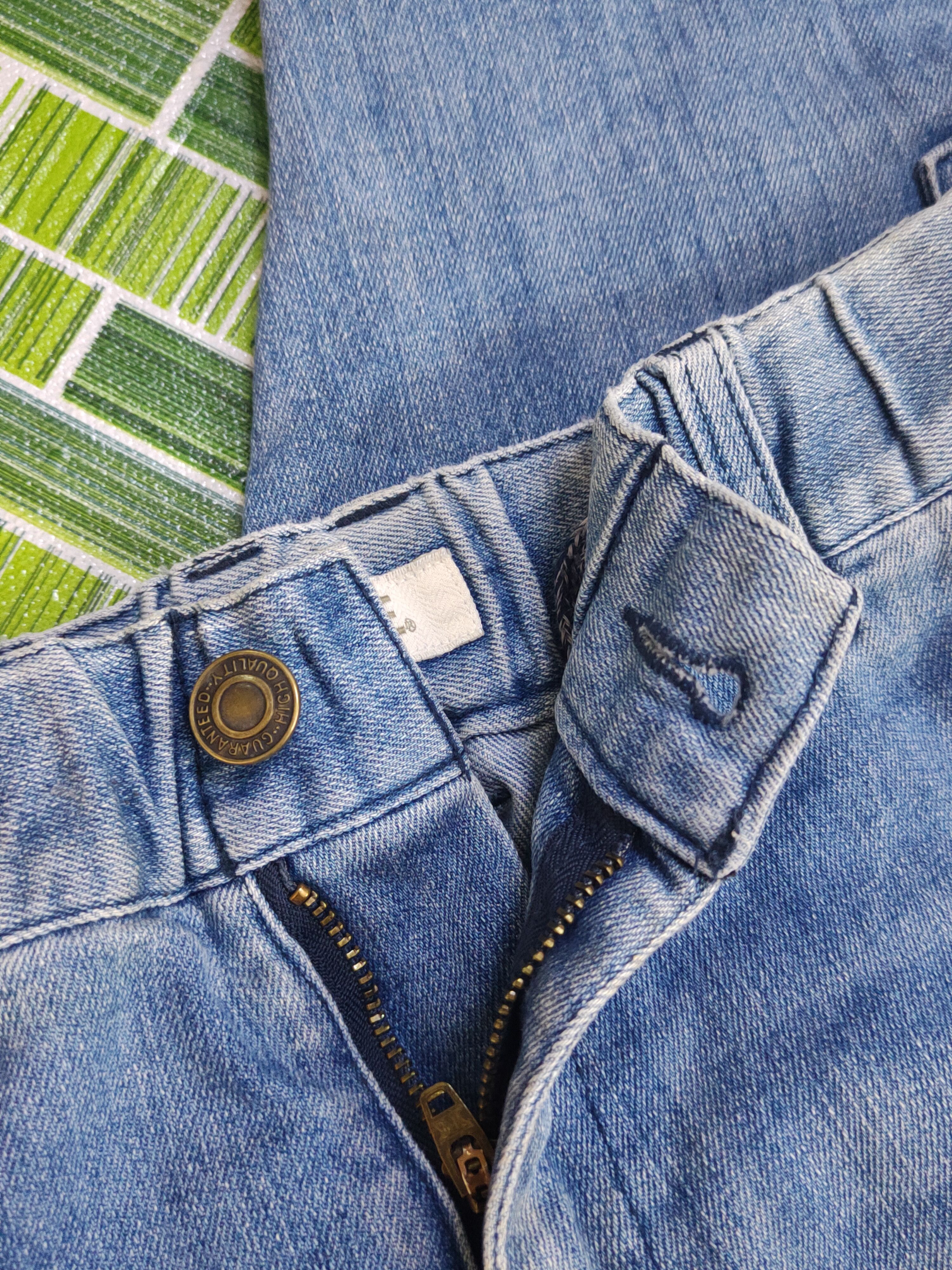 Japanese Brand Oilcake Blue Distressed Multipocket Jogger Jeans #S1879 Size US 30 / EU 46 - 12 Thumbnail