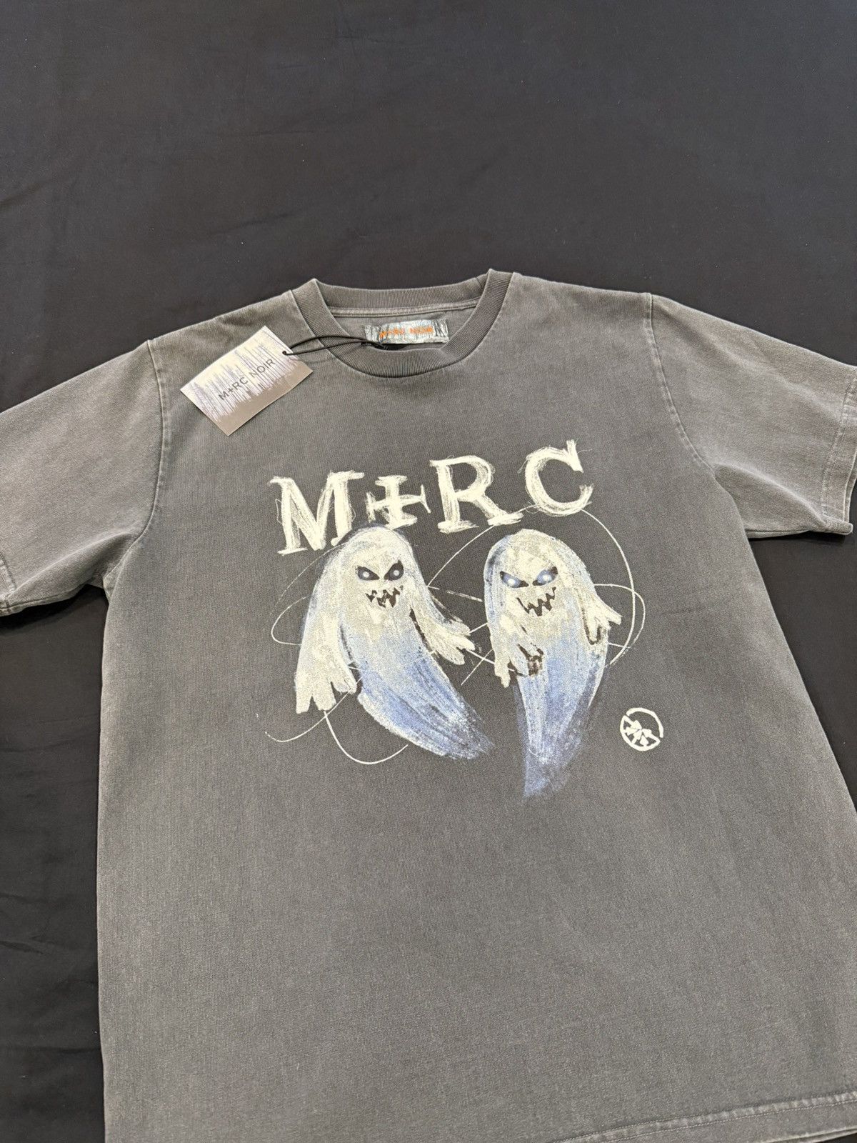 M+Rc Noir GHOST VINTAGE BLACK TEE - S Size US S / EU 44-46 / 1 - 1 Thumbnail