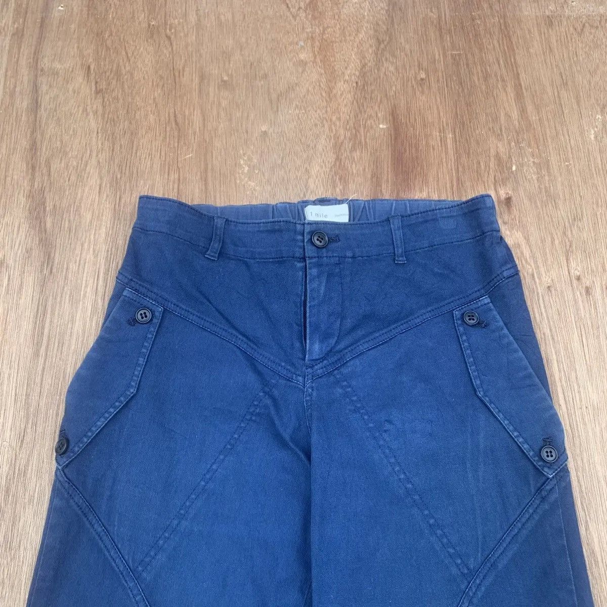 Issey Miyake × Japanese Brand 💥 ICONIC RARE 1 MILE PLANTATION BY ISSEY MIYAKE TROUSERS Size US 32 / EU 48 - 2 Thumbnail