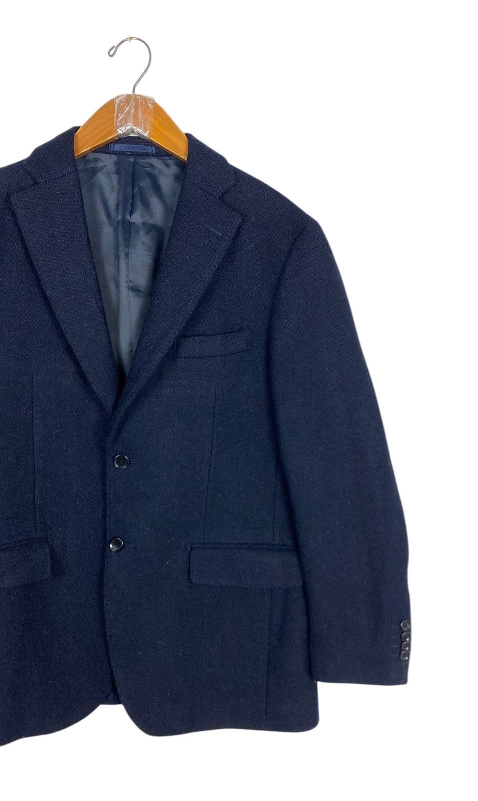 Harris Tweed Rare‼️ Le Chic Hand Woven Harris Tweet Wool Coat Size US M / EU 48-50 / 2 - 2 Thumbnail