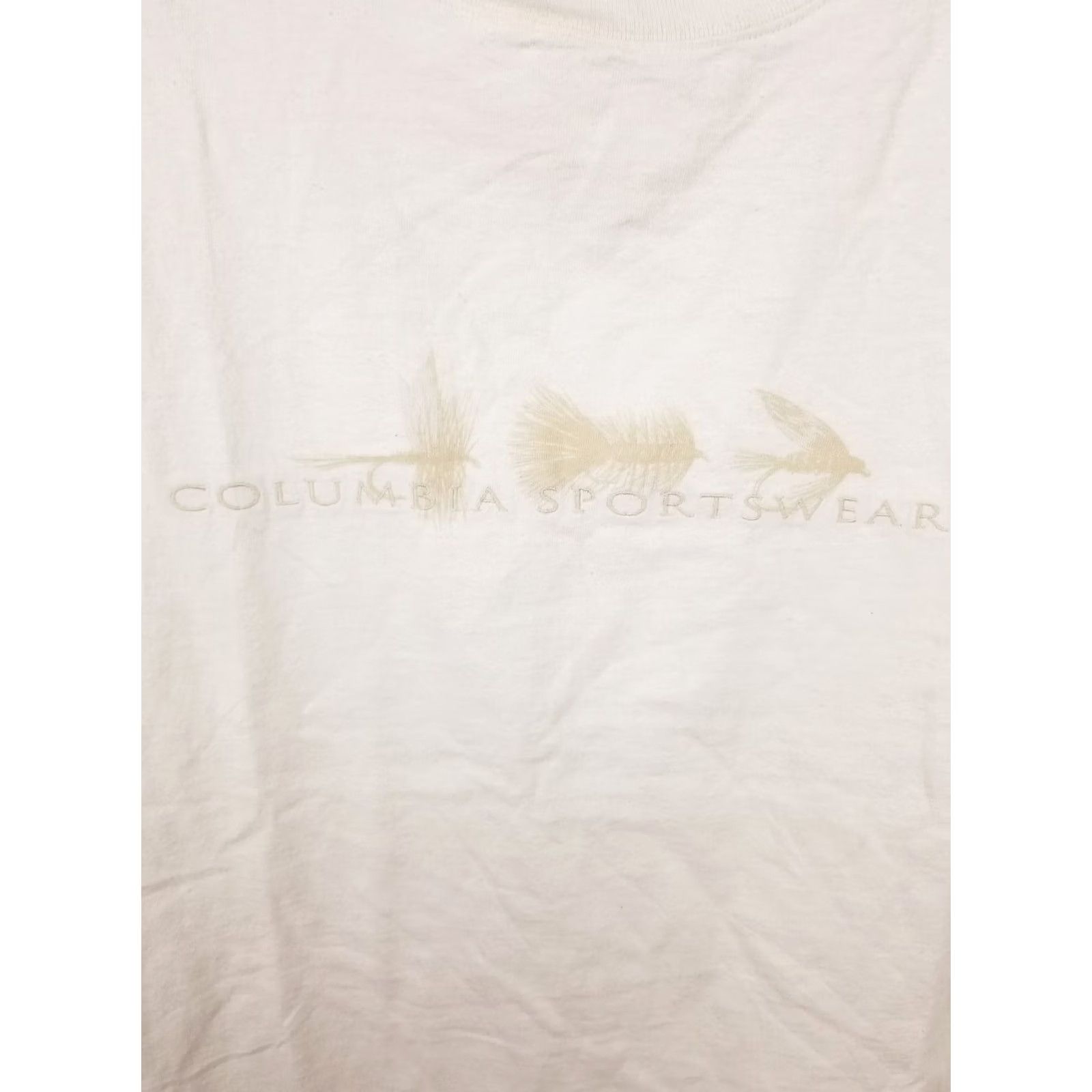 Vintage VINTAGE COLUMBIA SPORTSWEAR WHITE 100% HEAVY COTTON T-SHIRT SZ XLARGE Men T-Shirt White 90s Retro Columbia Sportswear Shirts Size US XL / EU 56 / 4 - 2 Thumbnail