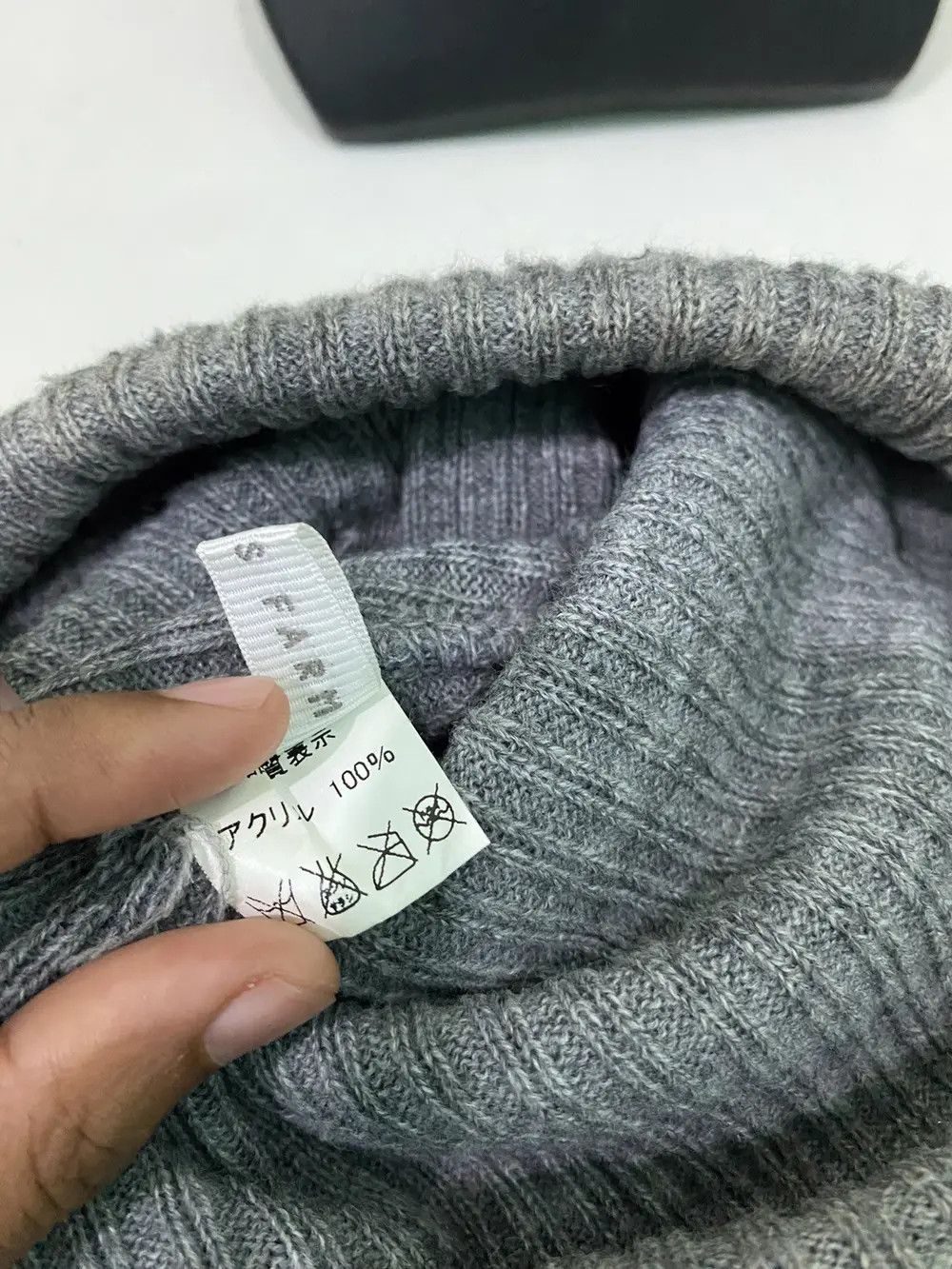 Japanese Brand × LOWRYS FARM Japanese Brand Lowrys Farm Plain Beanie Hat Size ONE SIZE - 6 Thumbnail