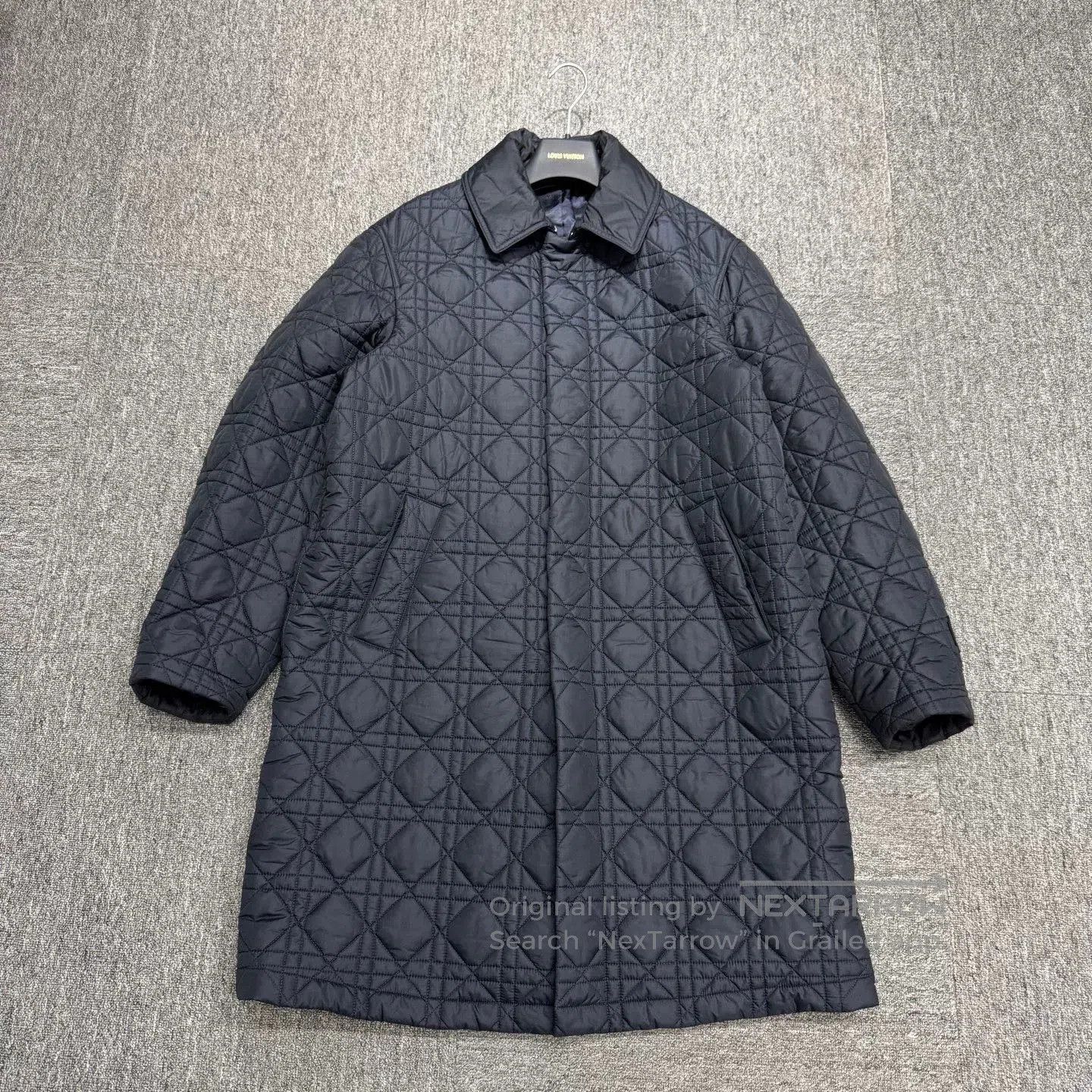 Dior dior gray quilted cotton coat. Size US L / EU 52-54 / 3 - 1 Thumbnail