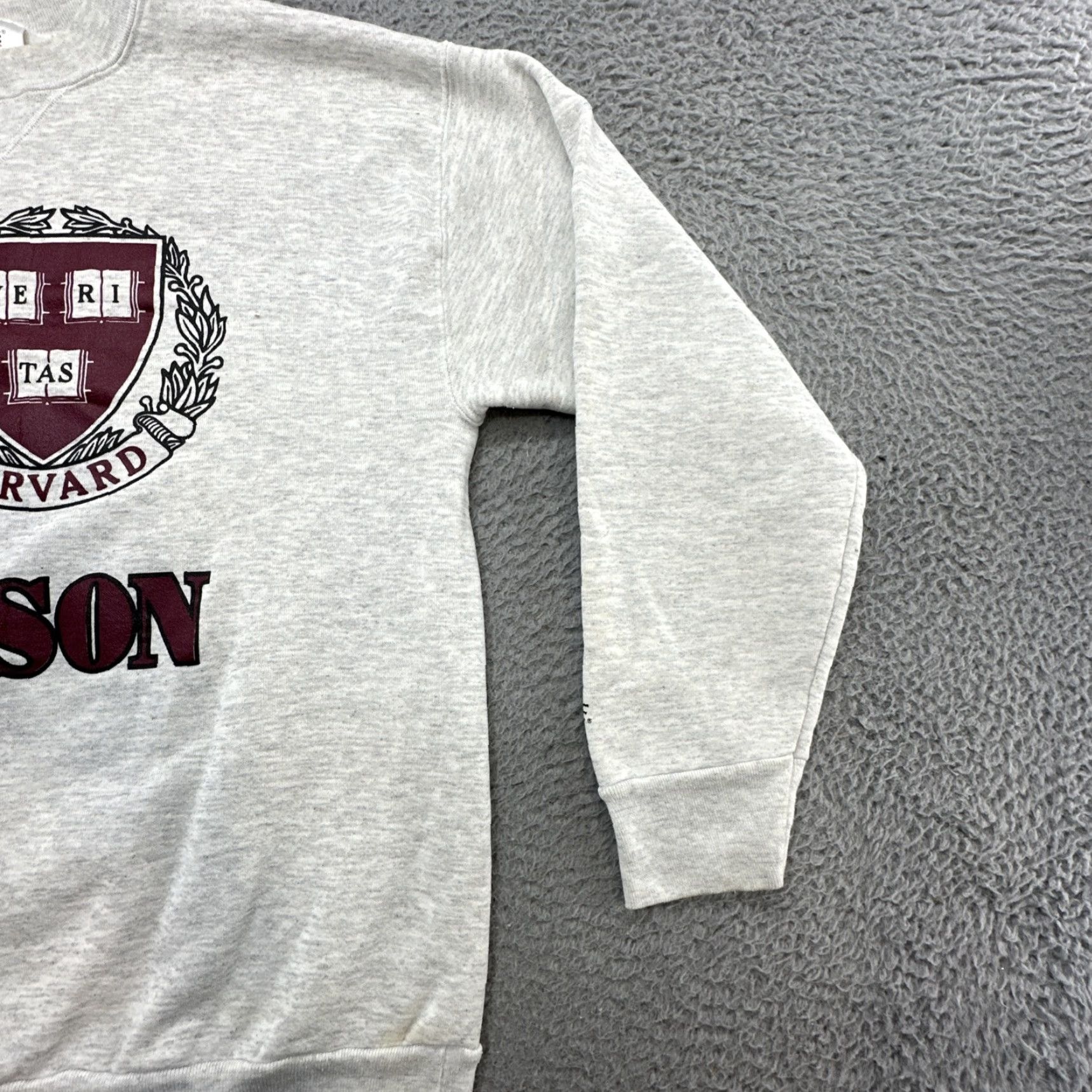Lee VINTAGE Harvard Crimson University Sweatshirt XL Ivy League NCAA USA BIKE Size US XL / EU 56 / 4 - 3 Thumbnail
