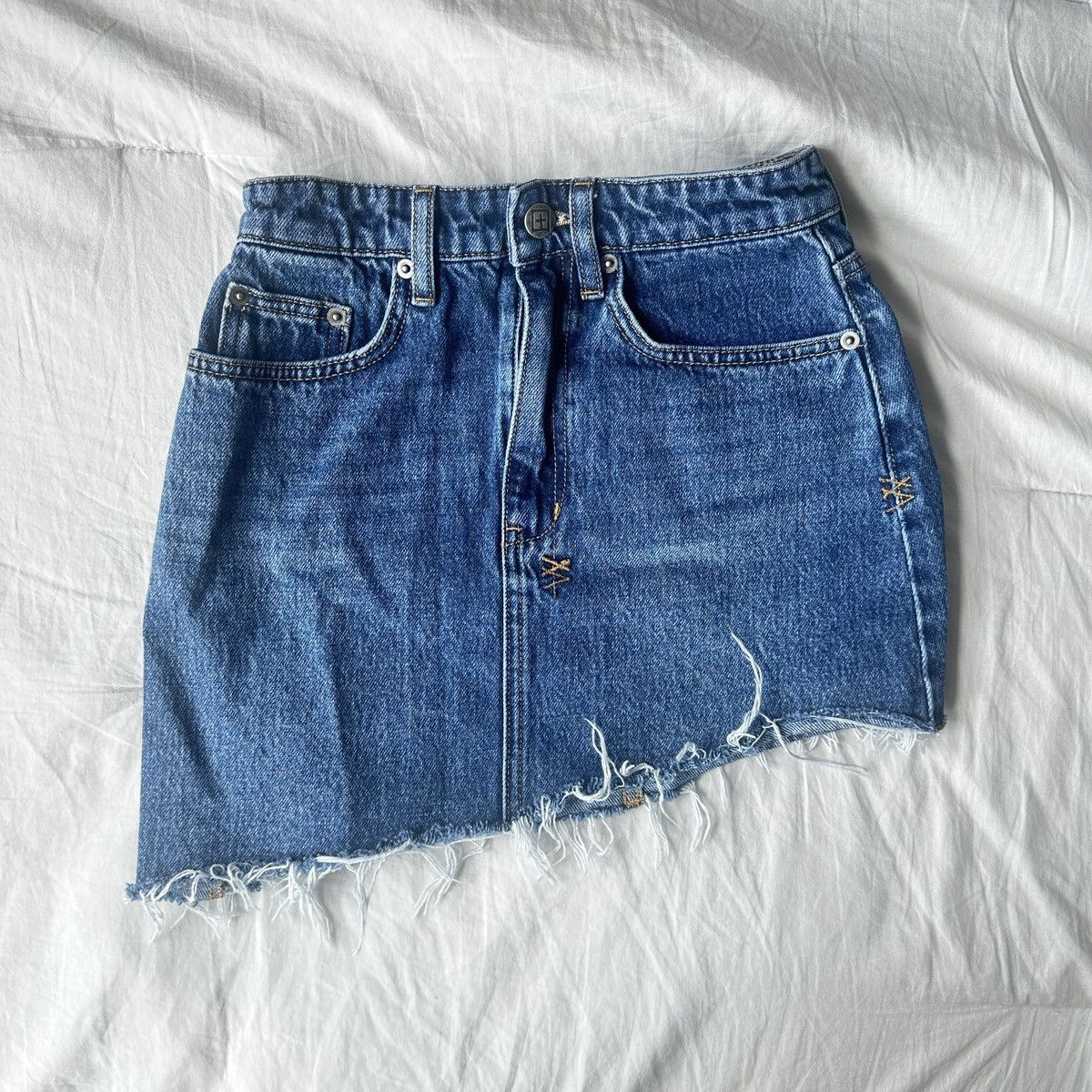 Ksubi Women’s Denim Short Mini Skirt Size 24" / US 00 / IT 34 - 1 Thumbnail