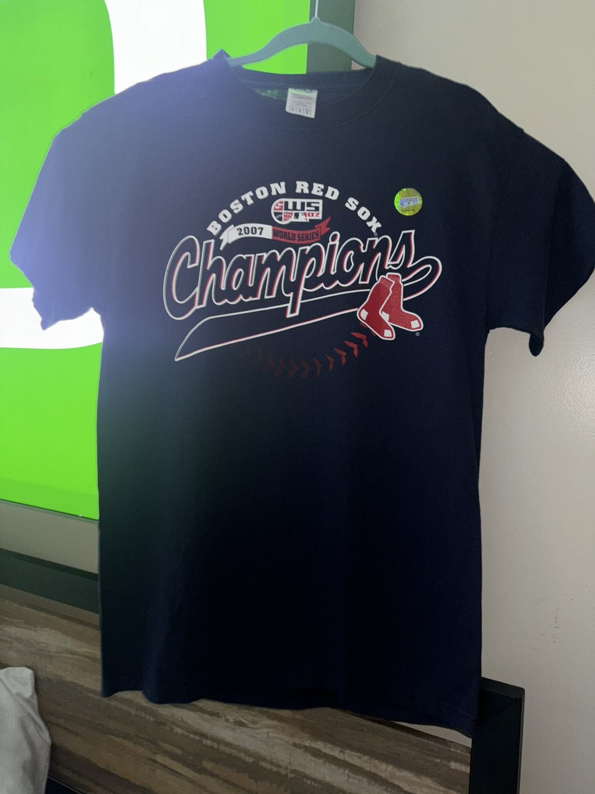 Vintage DS 2007 World Series, Red Sox T-shirt Size US M / EU 48-50 / 2 - 2 Thumbnail