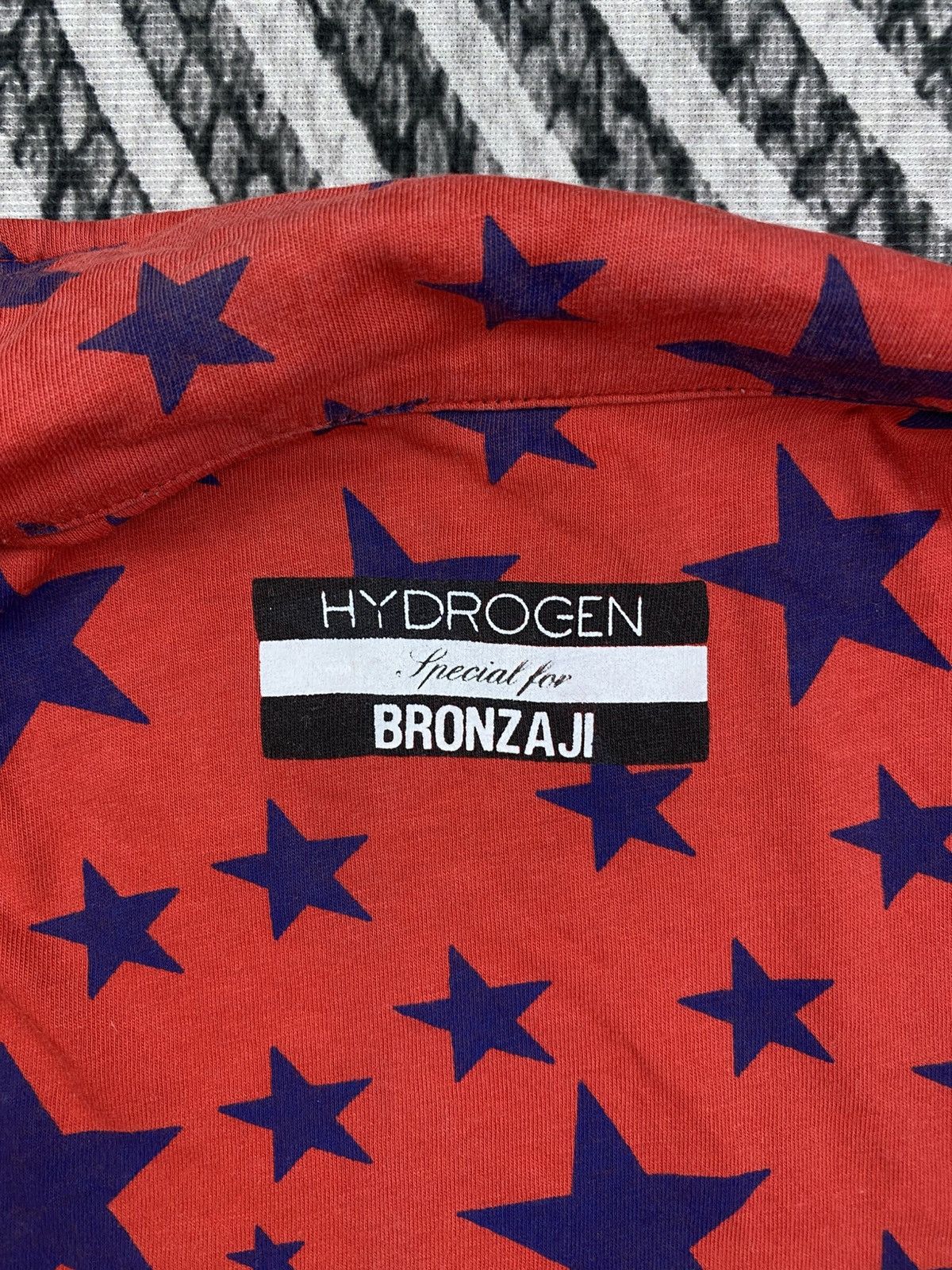 HYDROGEN Vintage Hydrogen Flag Embroidered Zipper Jacket Size US M / EU 48-50 / 2 - 7 Thumbnail