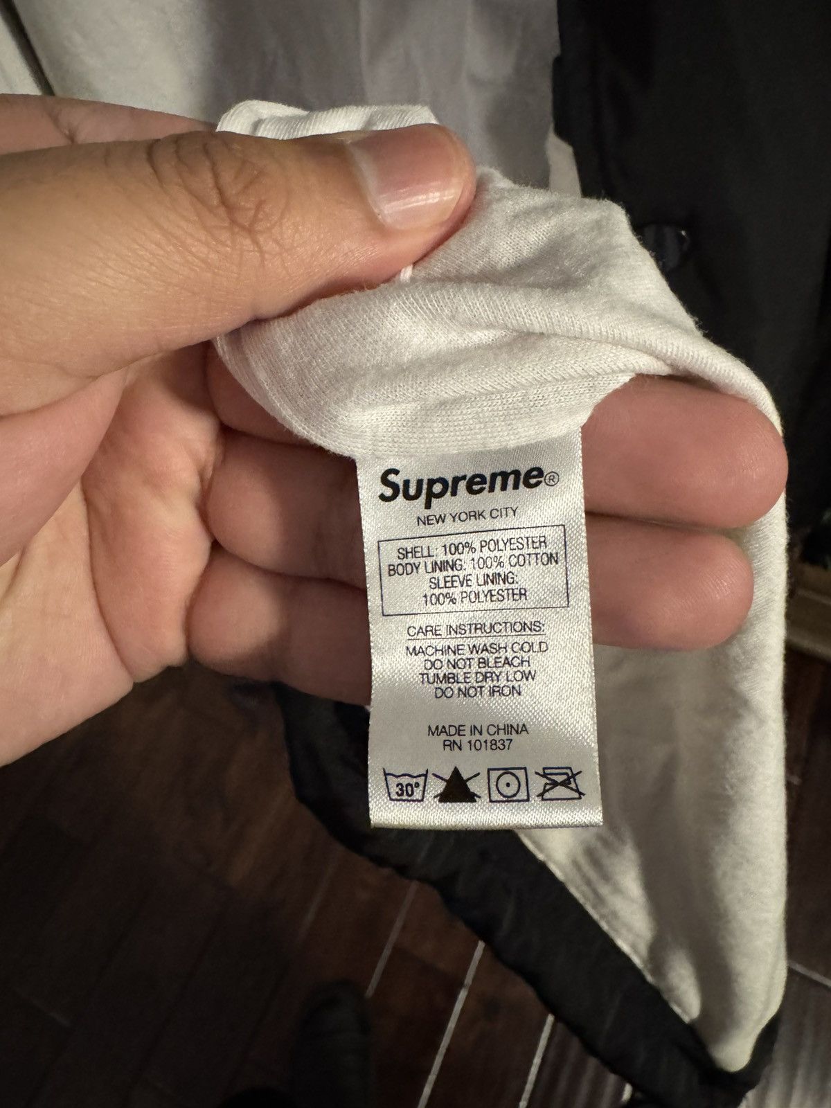 Spitfire × Supreme Supreme SpitFire Coach Jacket Black Size US XL / EU 56 / 4 - 8 Thumbnail
