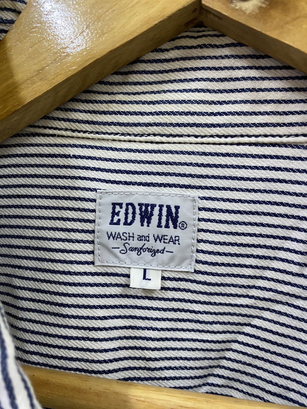 Edwin × Vintage Edwin Shirt Button Up Size US L / EU 52-54 / 3 - 9 Thumbnail