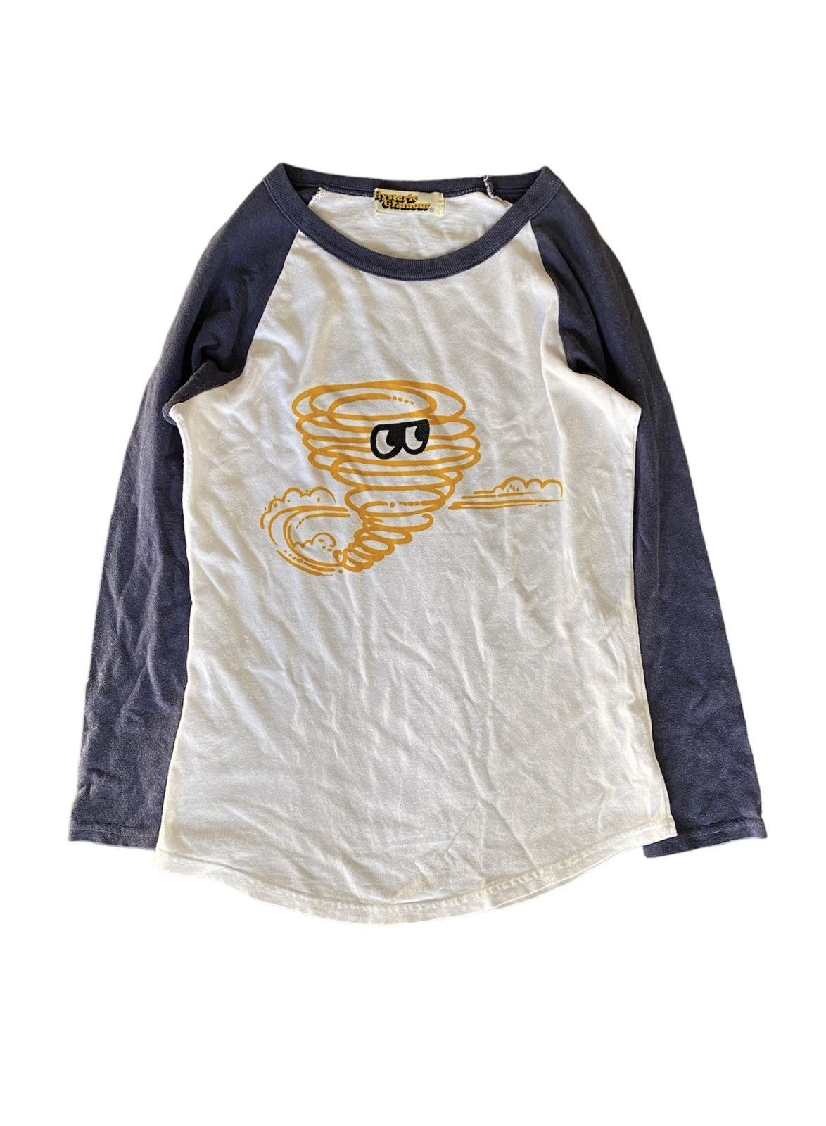 SS1997 Hysteric Tornado eye spellout 3/4/ sleeve