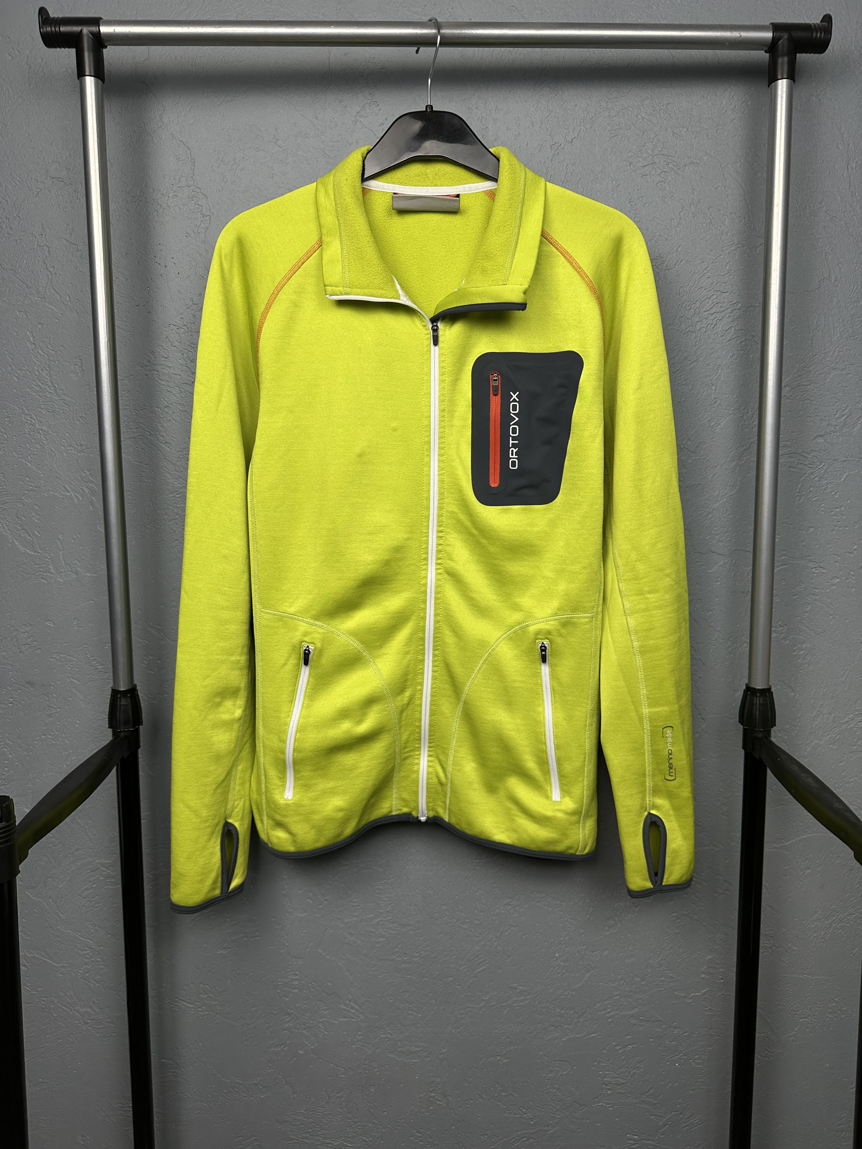 ORTOVOX ORTOVOX Mens Merino Wool Track Top Jacket Size US M / EU 48-50 / 2 - 1 Thumbnail