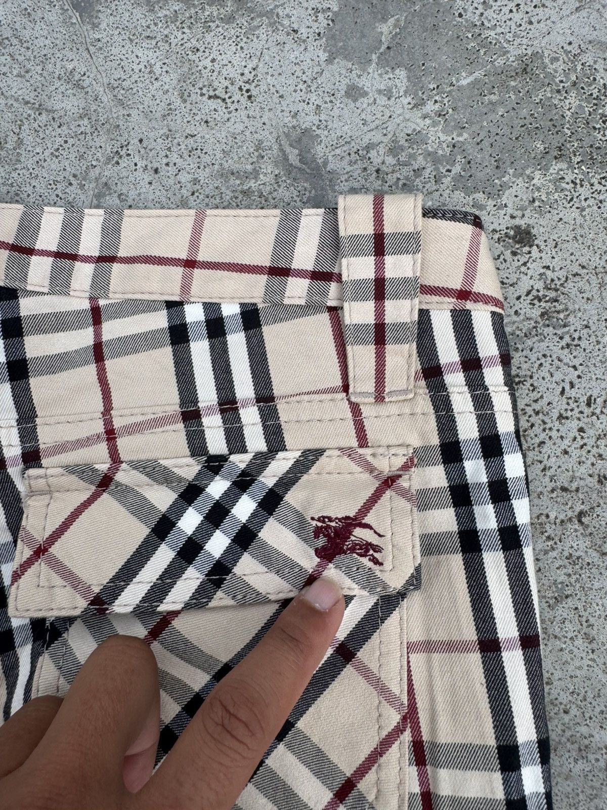 Burberry Burberry Nova Checkered Tailored Pants/ Vintage OG Burberry Size 24" / US 00 / IT 34 - 7 Thumbnail