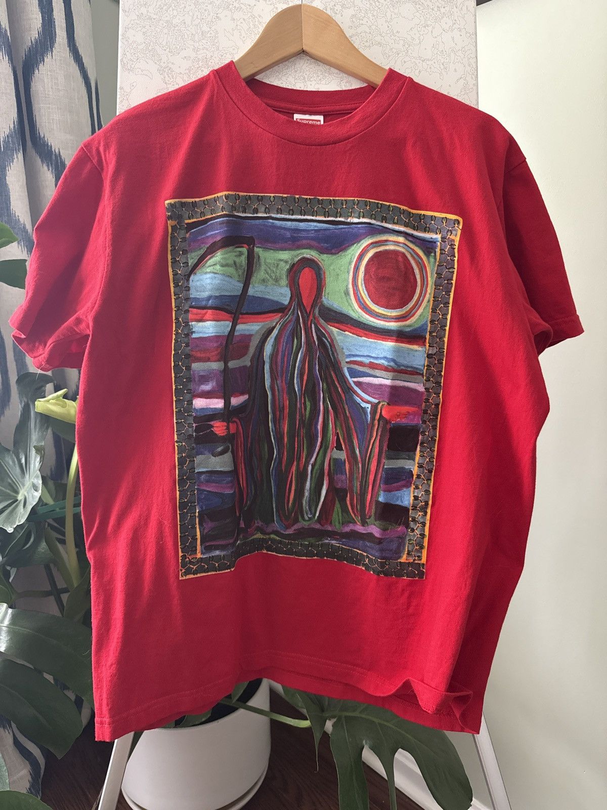 Supreme Supreme Reaper SS19 tee in Red size Medium Size US M / EU 48-50 / 2 - 1 Thumbnail
