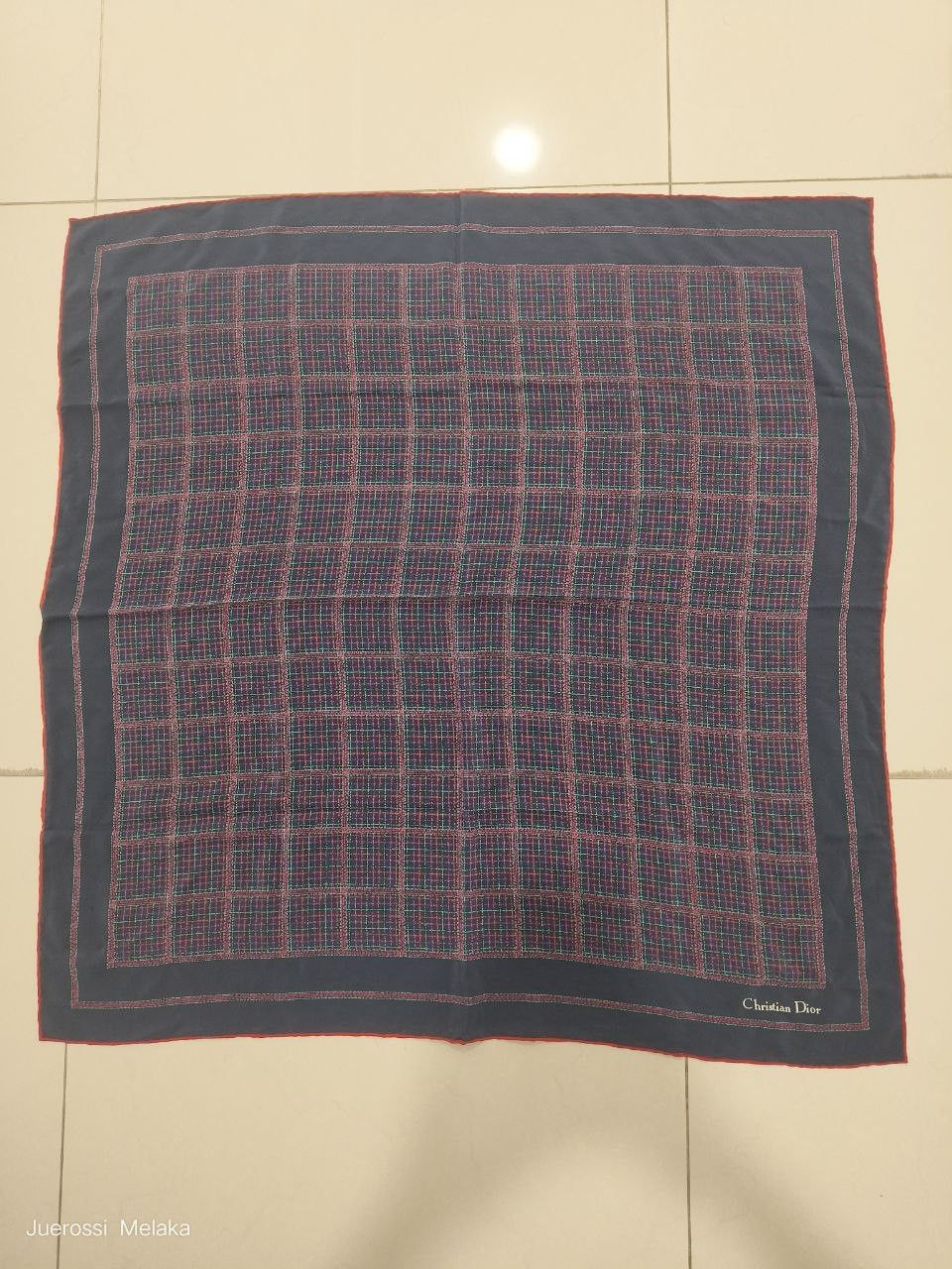Christian Dior Monsieur Vintage Christian Dior Silk Scarf Size ONE SIZE - 3 Thumbnail