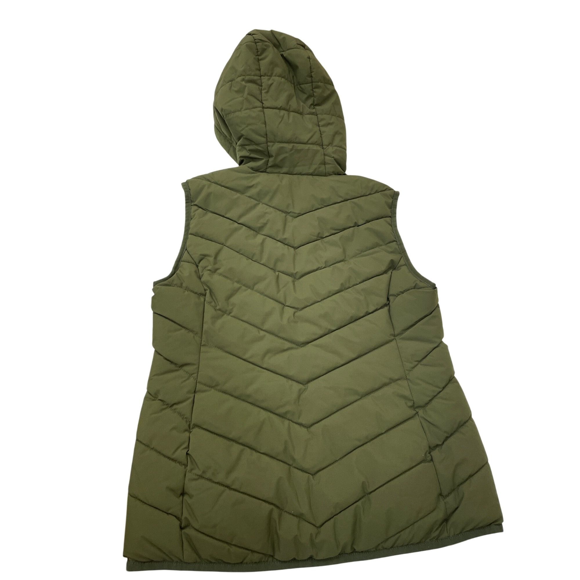 Lauren Ralph Lauren Ralph Lauren Lauren Womens Hooded Green Quilted Puffer Vest Size S / US 4 / IT 40 - 2 Thumbnail