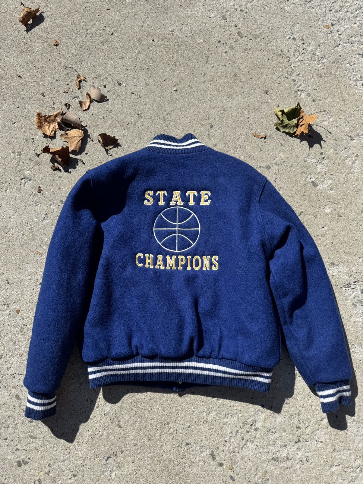 Vintage Vintage basketball varsity jacket Size US M / EU 48-50 / 2 - 4 Thumbnail