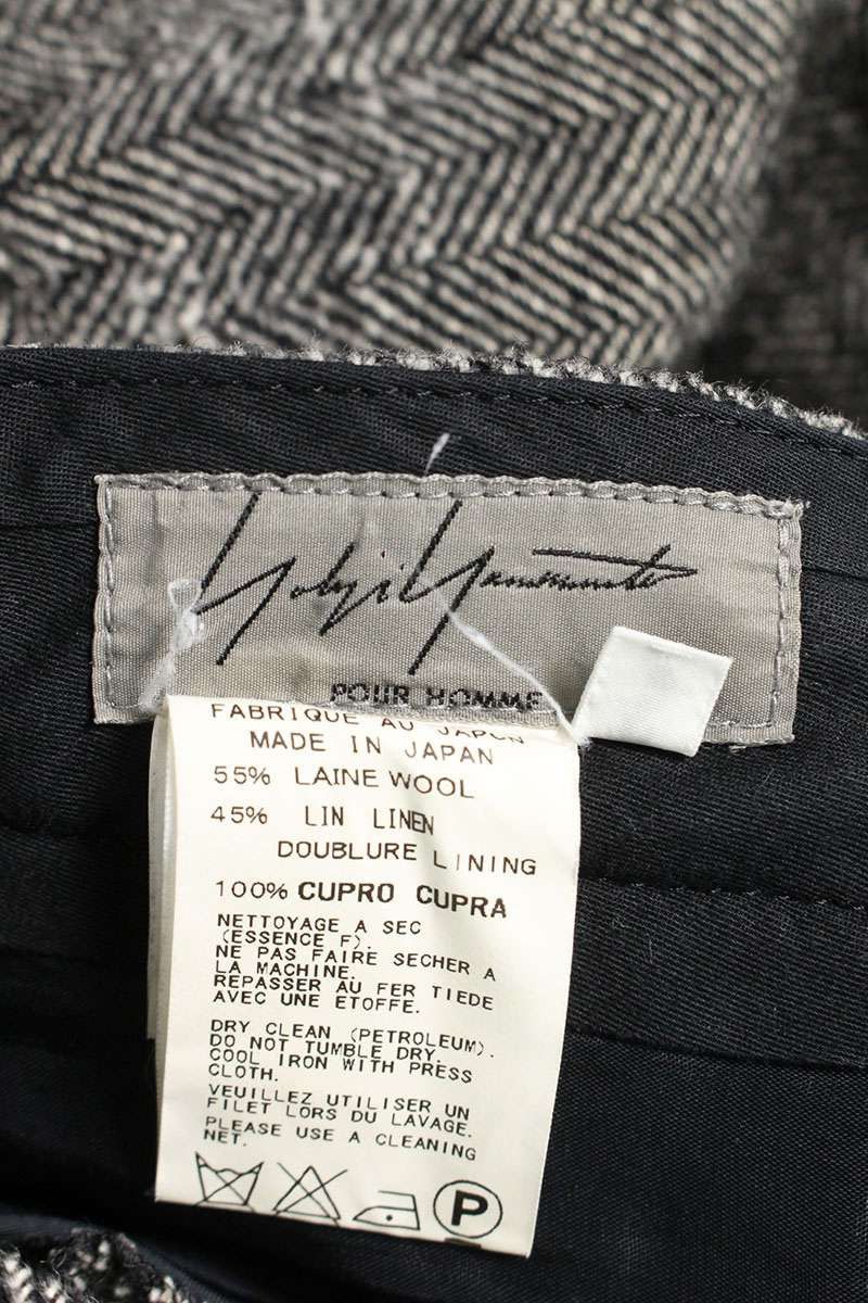 Yohji Yamamoto YOHJI YAMAMOTO POUR HOMME pattern long pants Size US 34 / EU 50 - 3 Thumbnail