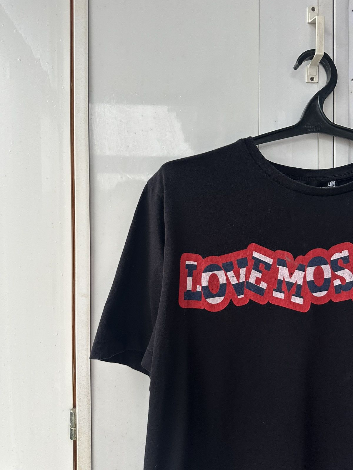 Moschino Vintage Love Moschino T-shirt Red Print Size US M / EU 48-50 / 2 - 3 Thumbnail