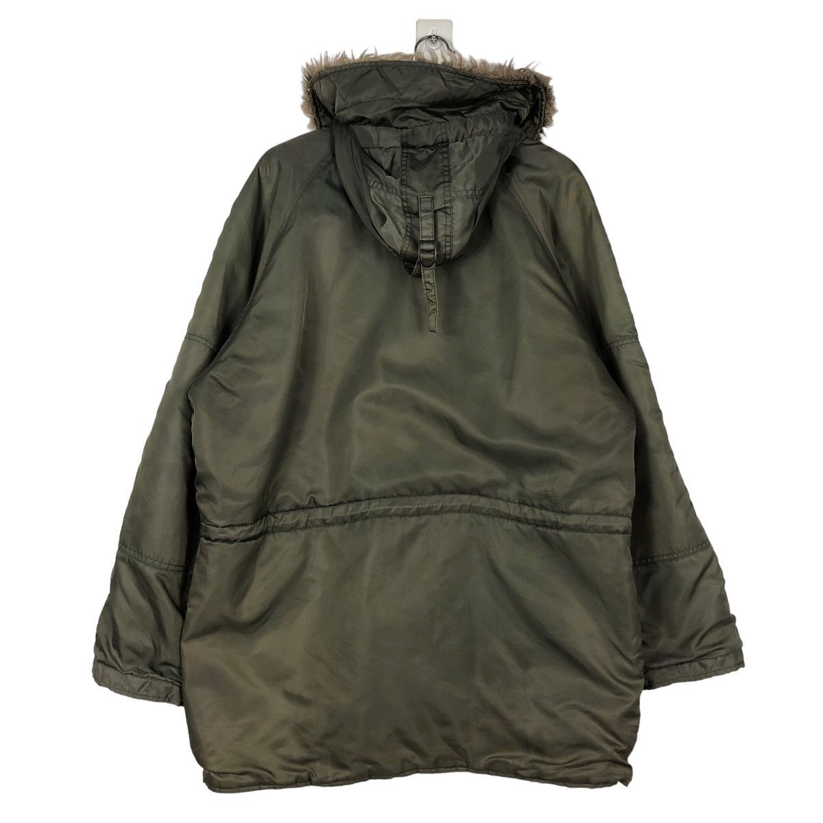Avirex 🔥Vintage Fly Bomber Jacket Cargo Avirex Usa Mink Fur Hoodie Size US M / EU 48-50 / 2 - 8 Thumbnail