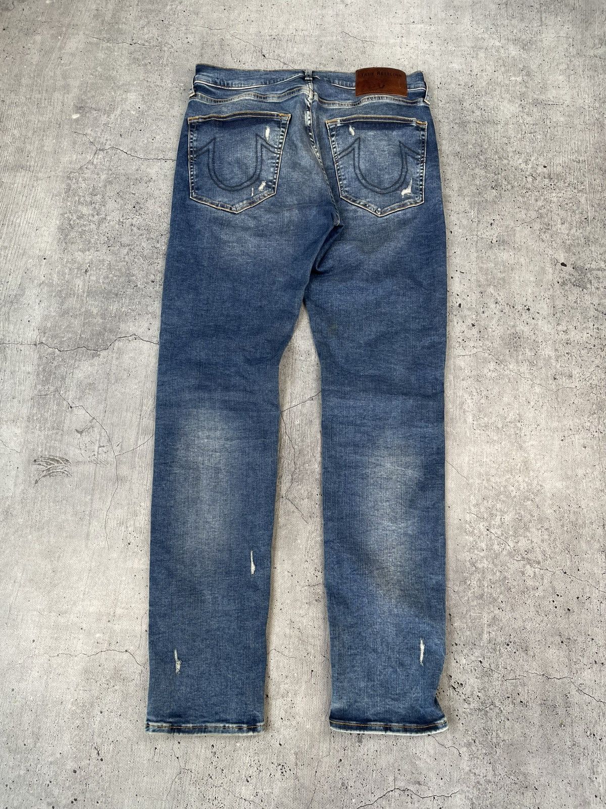 True Religion Vintage True Religion Jeans Baggy Avant Garde Y2K Japan Size US 34 / EU 50 - 1 Thumbnail