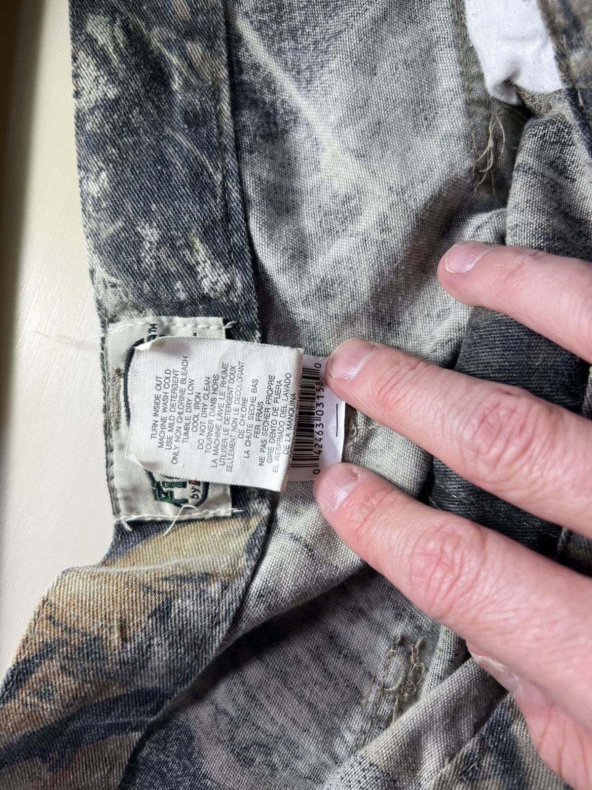 Mossy Oaks × Vintage Vtg Fieldstaff Camo Pants Size XL Wide Baggy Mossy Oak camo Size US 34 / EU 50 - 6 Thumbnail