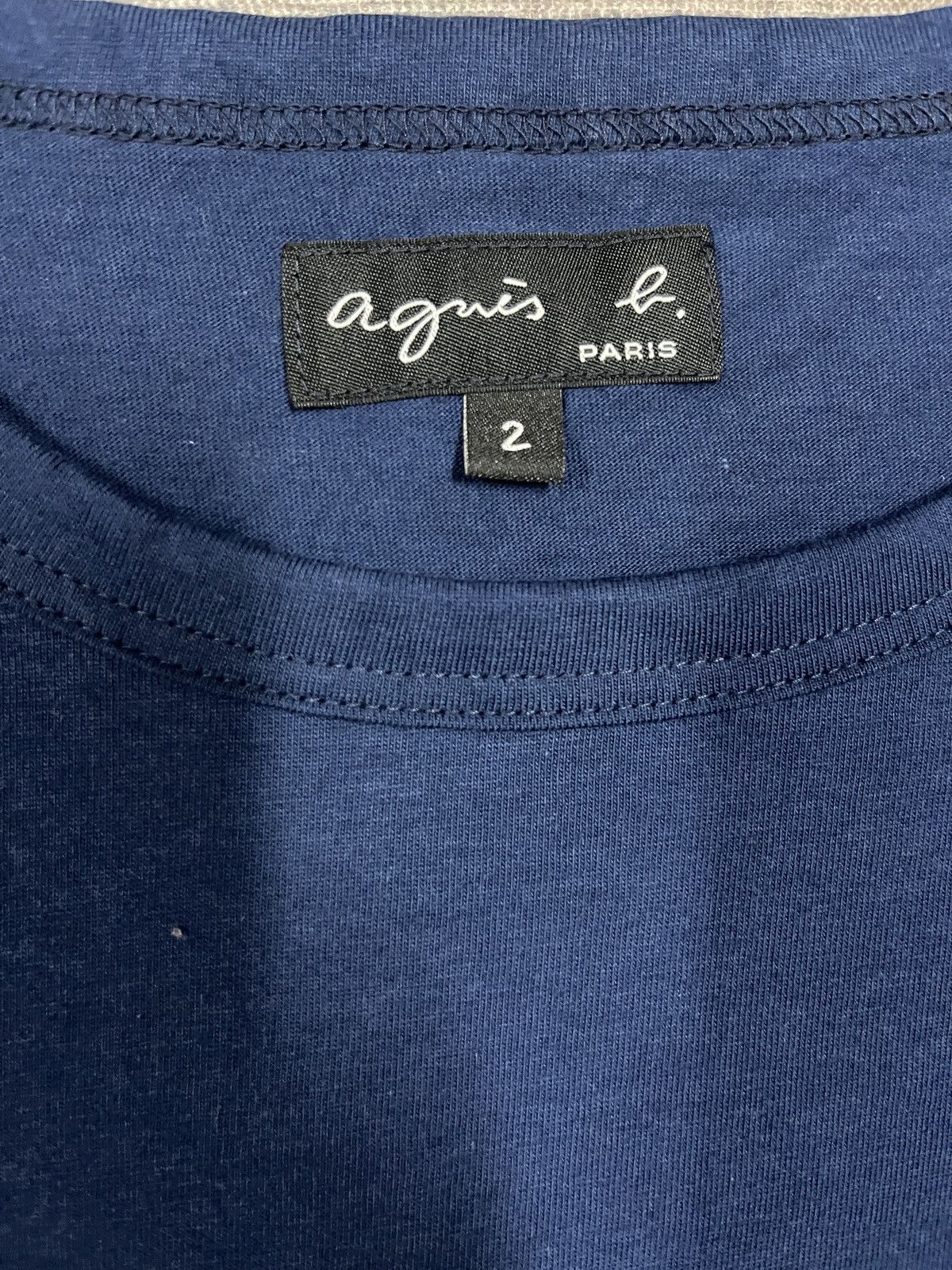 agnes b. Agnes b longsleeve t shirt Size S / US 4 / IT 40 - 7 Thumbnail