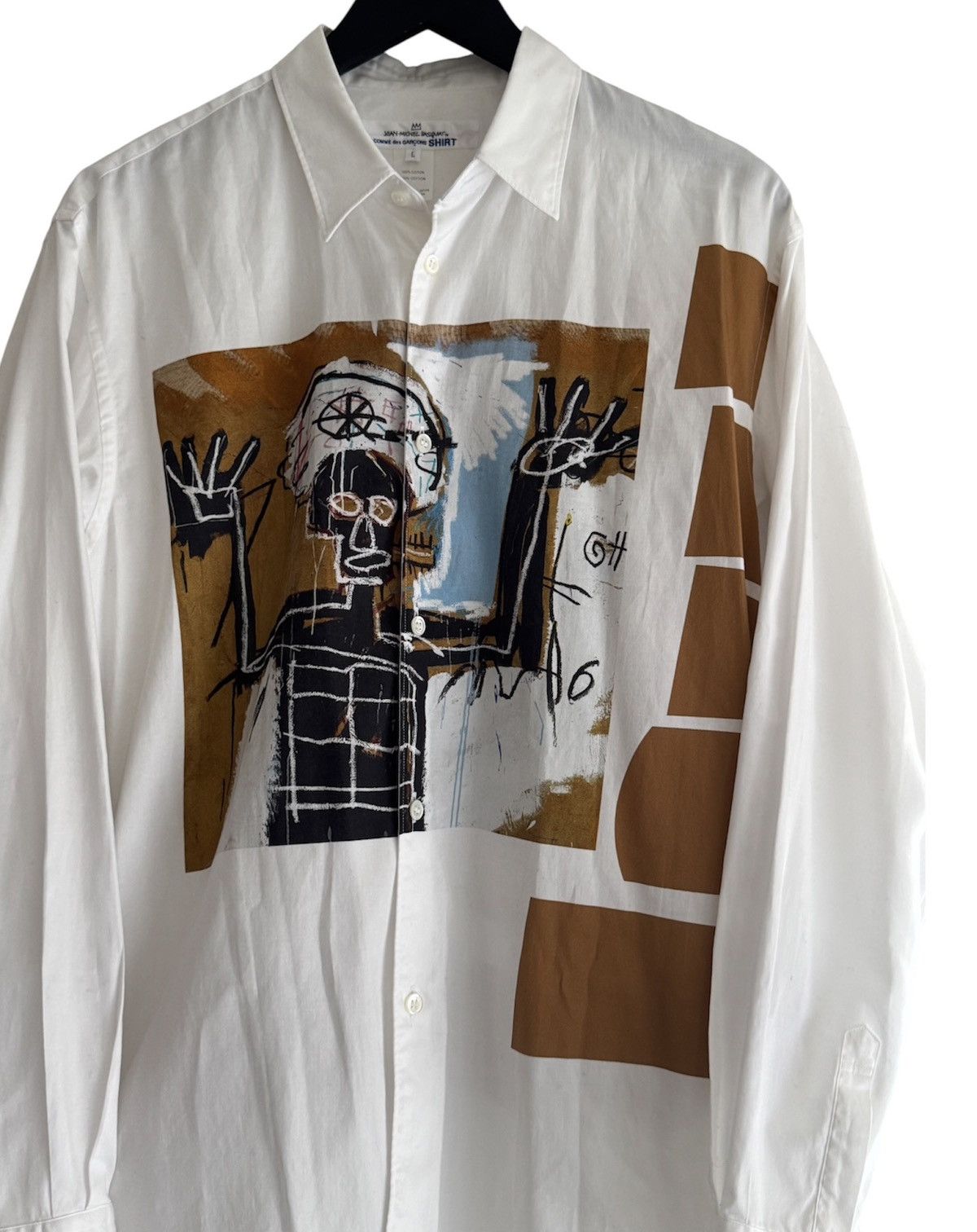 Comme des Garcons Comme Des Garcons Jean Michel Basquiat Rare Button Up Shirt Size US L / EU 52-54 / 3 - 3 Thumbnail