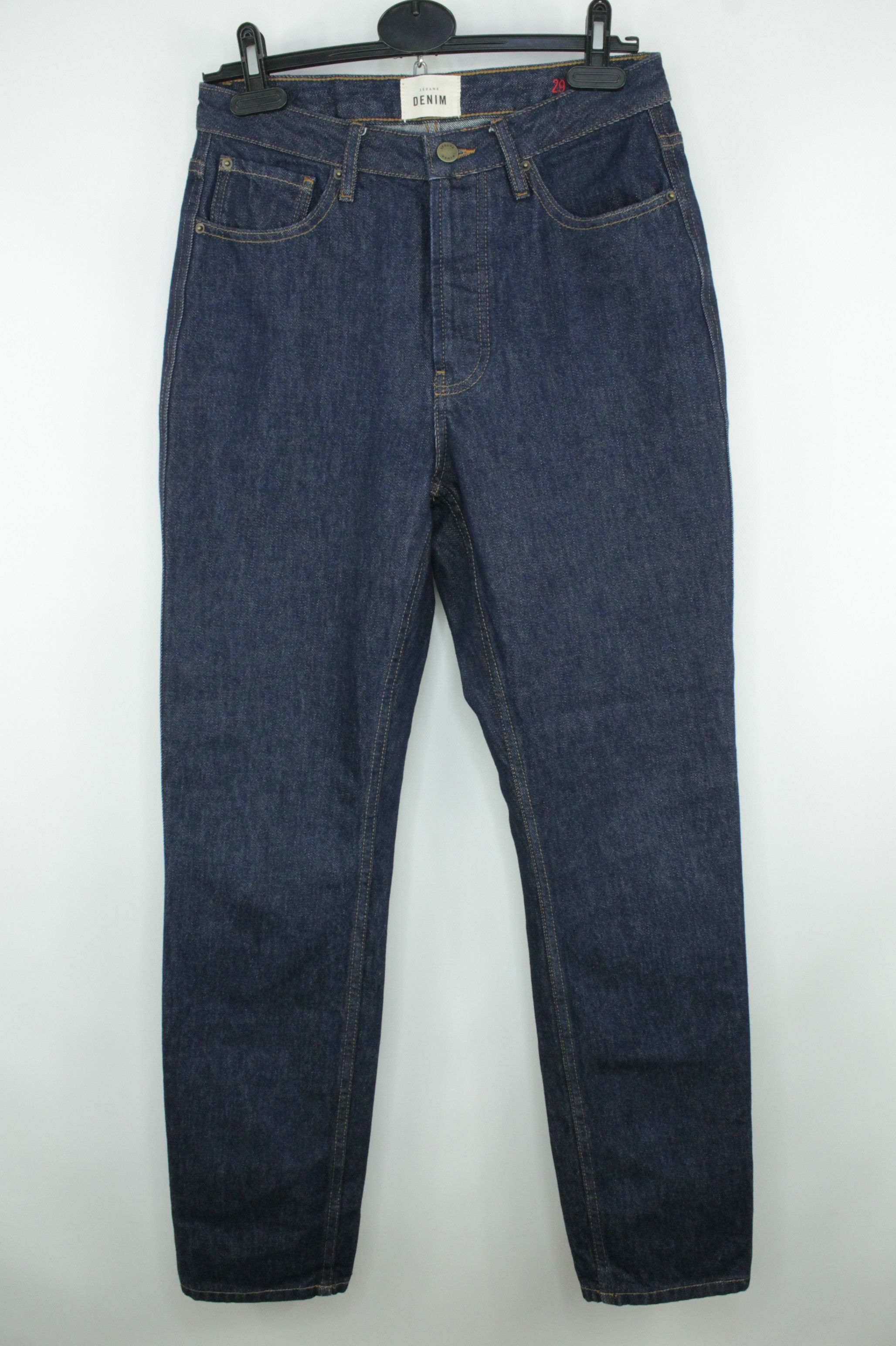 Sezane Sezane Paris Indigo Denim High Waist Brut Sexy Jeans Size 29" - 2 Thumbnail
