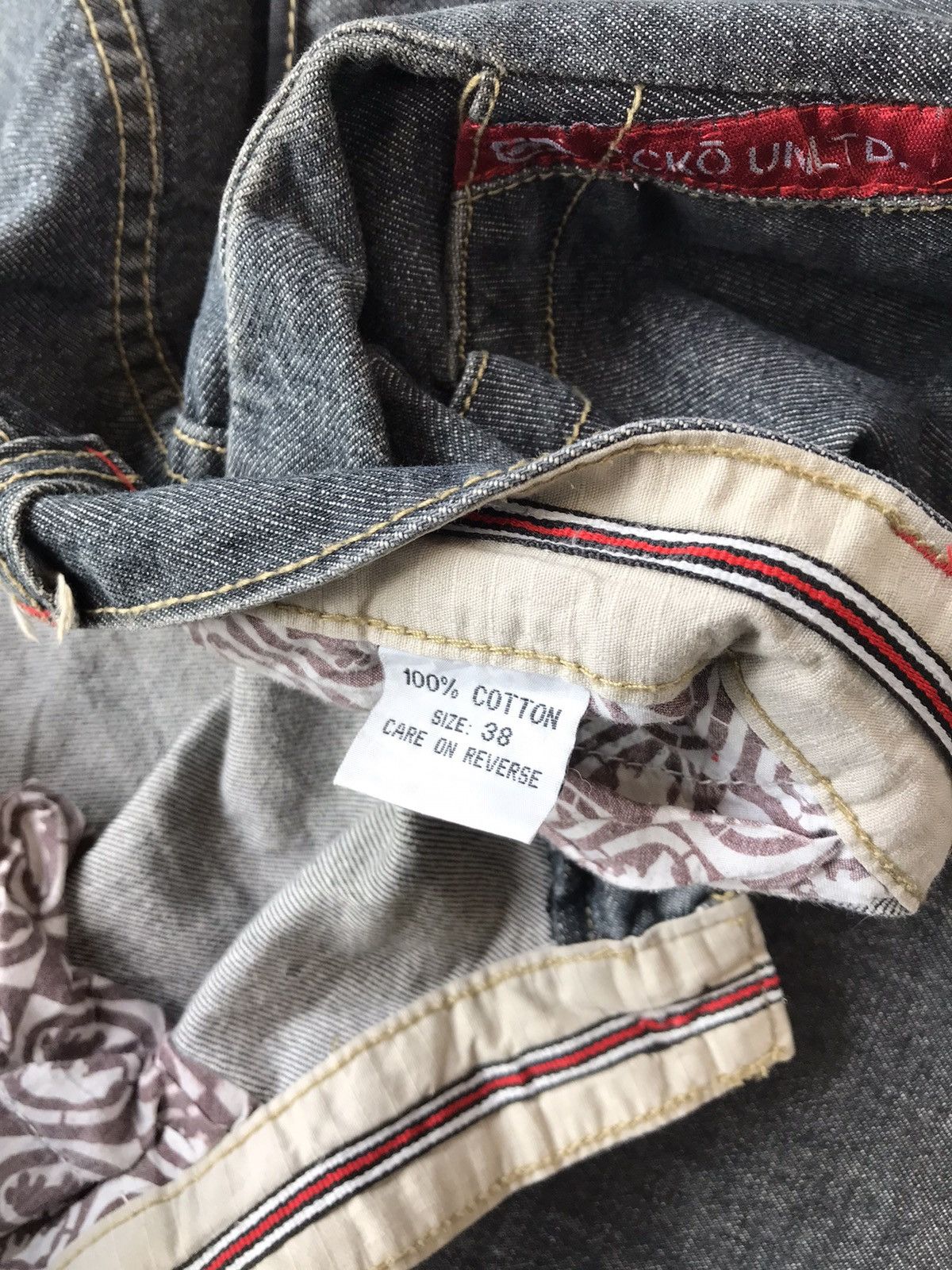 Ecko Unltd. × Vintage Vintage Ecko UNLTD multiple big pockets baggyfit cargo Size US 38 / EU 54 - 9 Thumbnail
