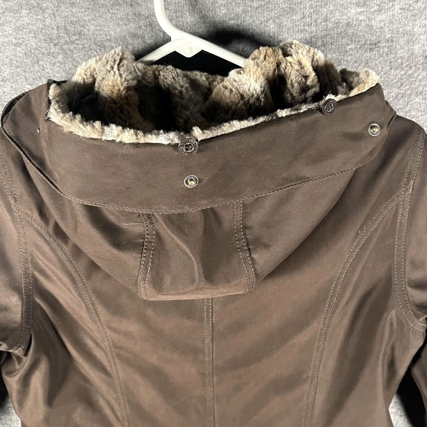 Madison VINTAGE 1 Madison Expedition Coat Womens XS Brown Heritage Collection Faux Fur Parka Size XS / US 0-2 / IT 36-38 - 5 Thumbnail