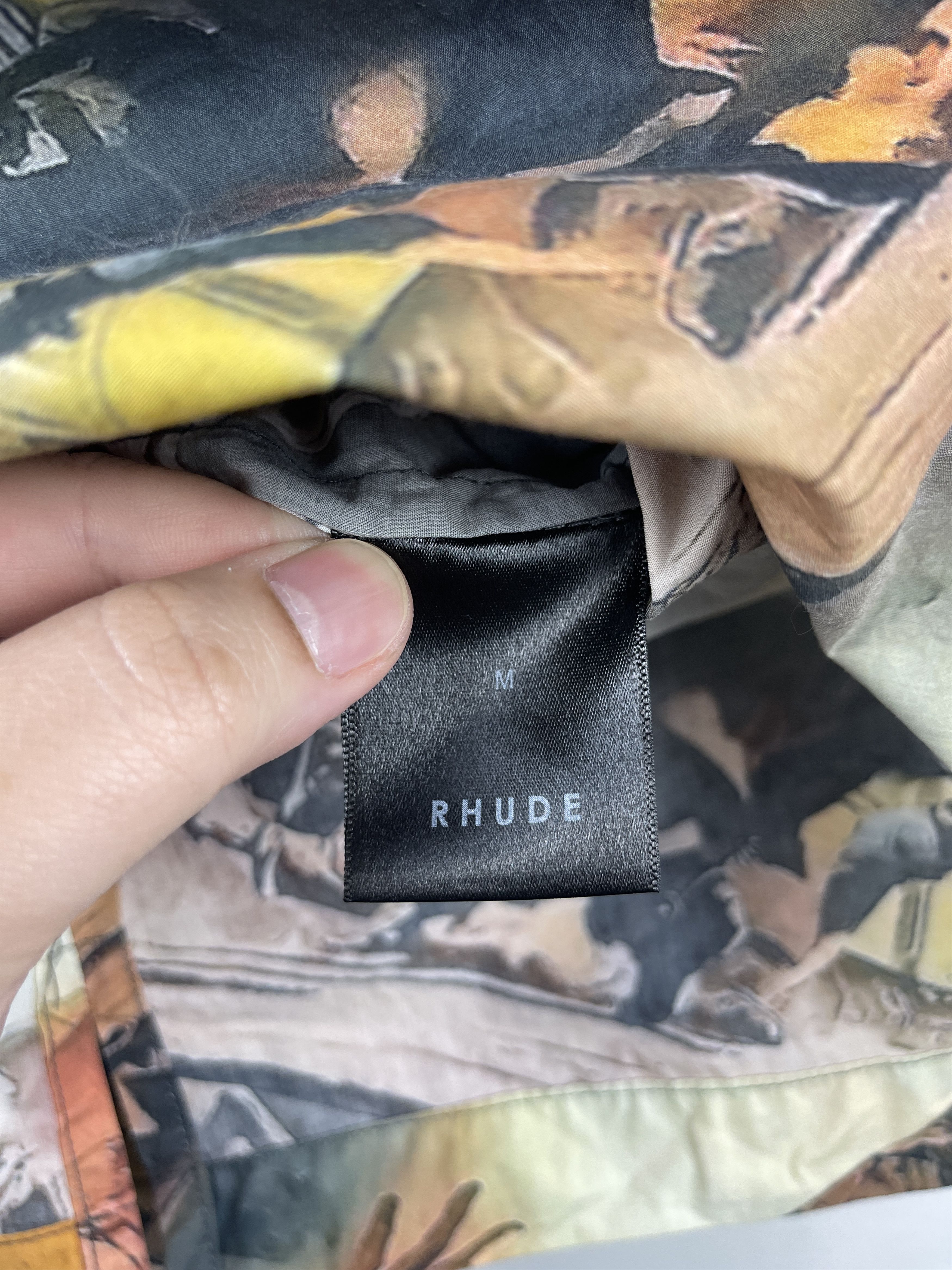 Rhude Rhude Gunslinger Short Sleeve Button Up Shirt Size US M / EU 48-50 / 2 - 5 Thumbnail