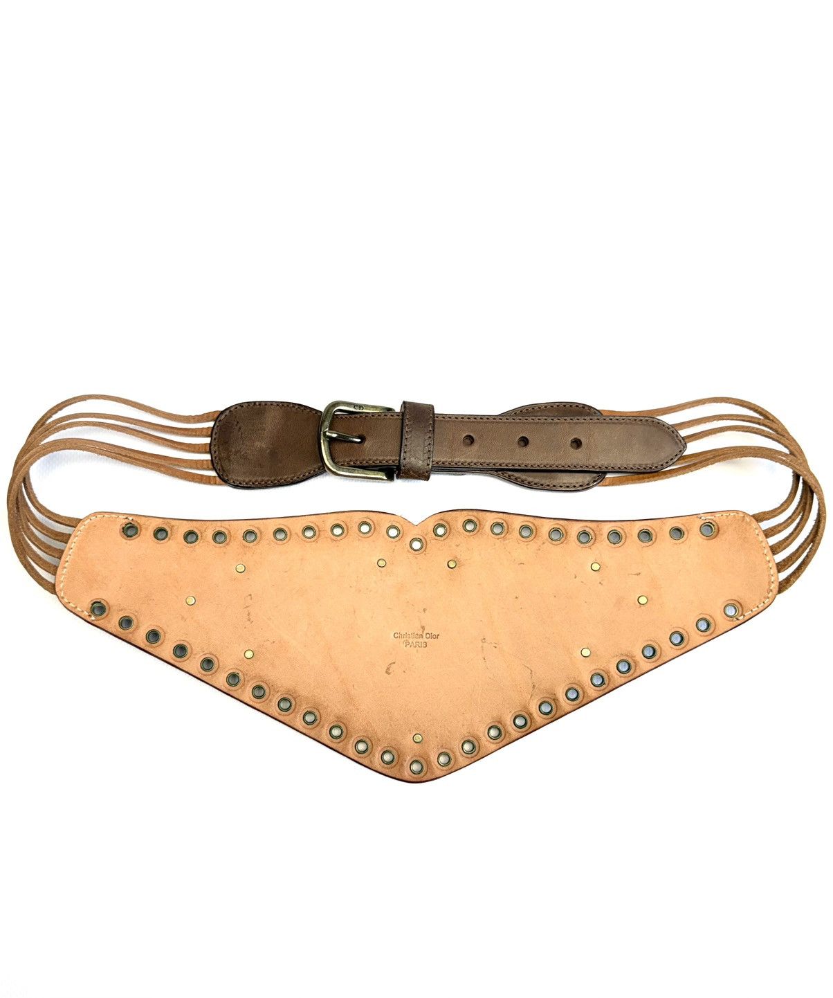 Christian Dior Monsieur Christian Dior FW2001 Galliano Archive Championship Belt Size ONE SIZE - 3 Thumbnail