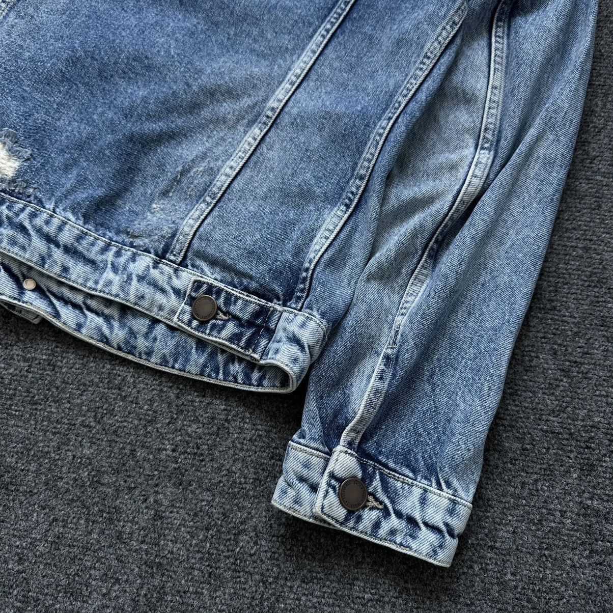 Jack & Jones Mans Denim Jacket Jack & Jones Size M 2016 Year 00s USA Hype Size US M / EU 48-50 / 2 - 11 Thumbnail