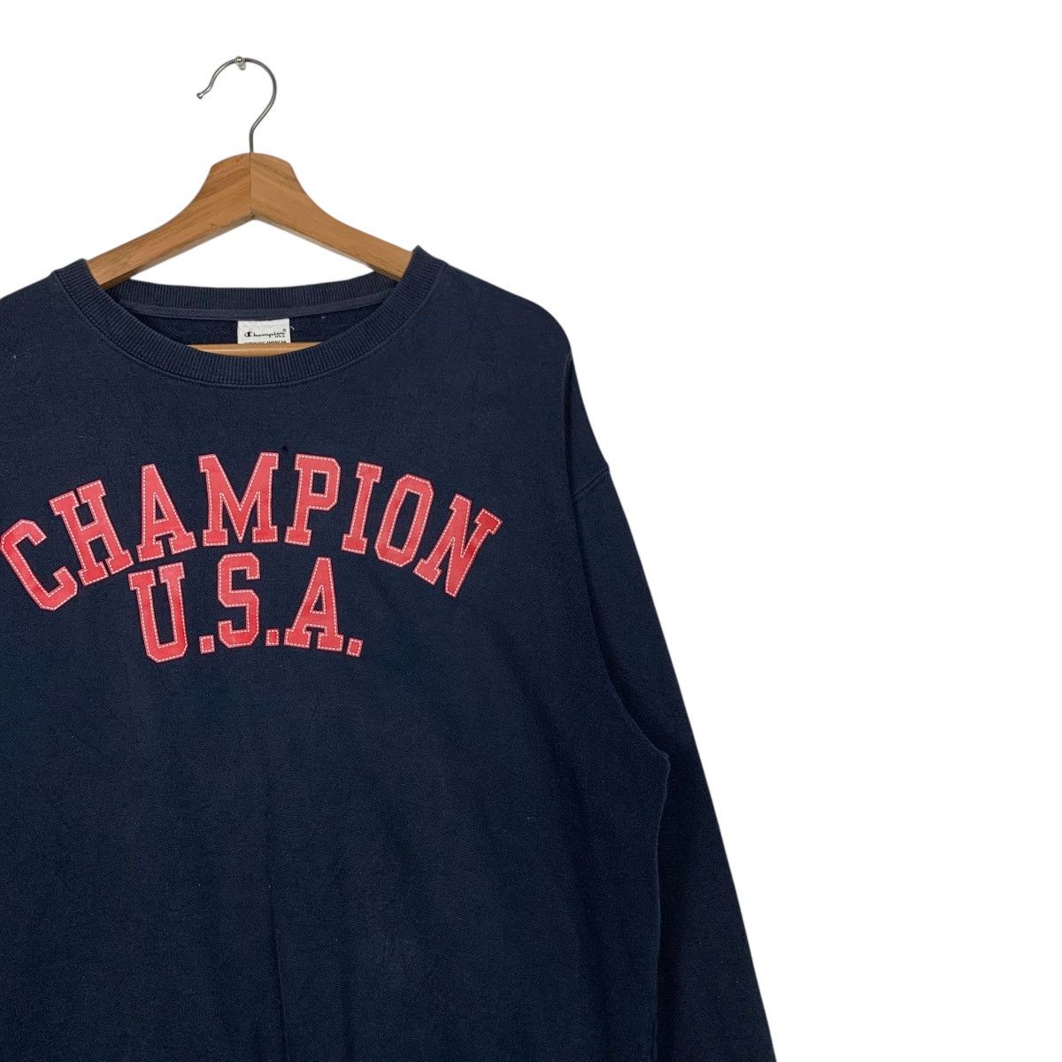 Champion CHAMPION USA Big Logo Crewneck Sweatshirt #1581-C71 Size US L / EU 52-54 / 3 - 5 Thumbnail