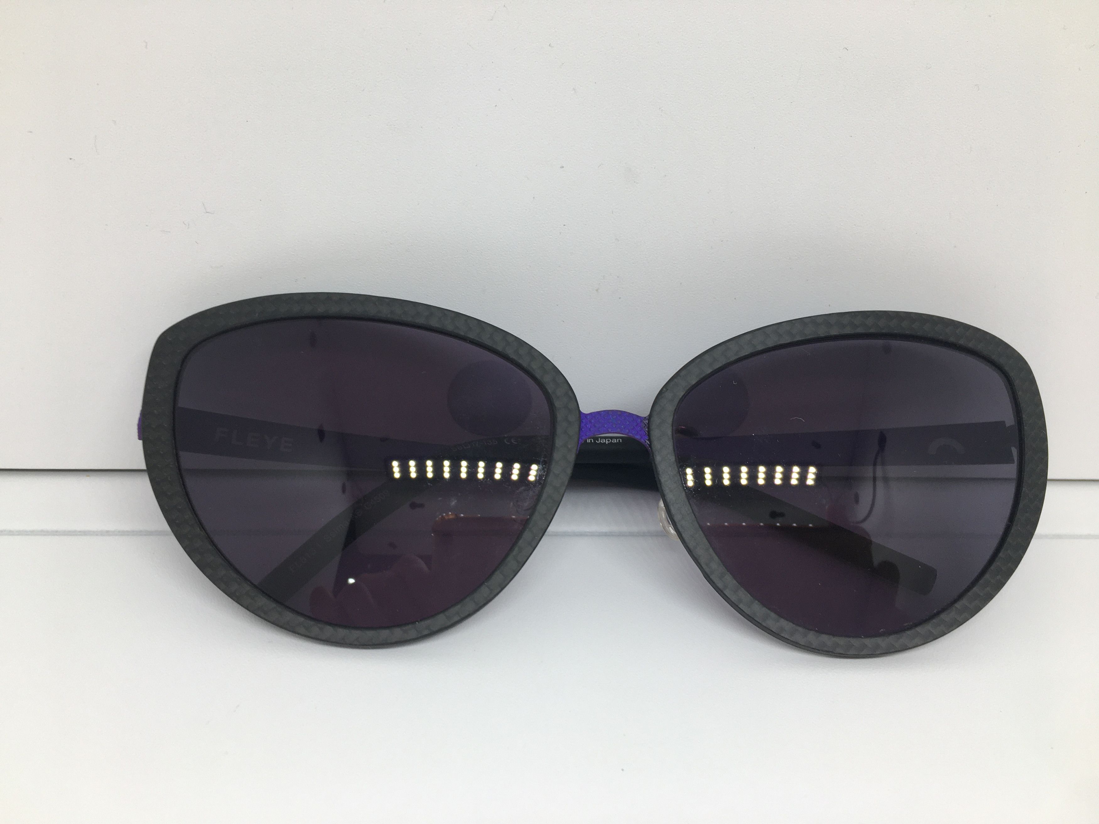 Other FLEYE Carbon Fiber Cat Eye Sunglasses Frame Size ONE SIZE - 7 Thumbnail