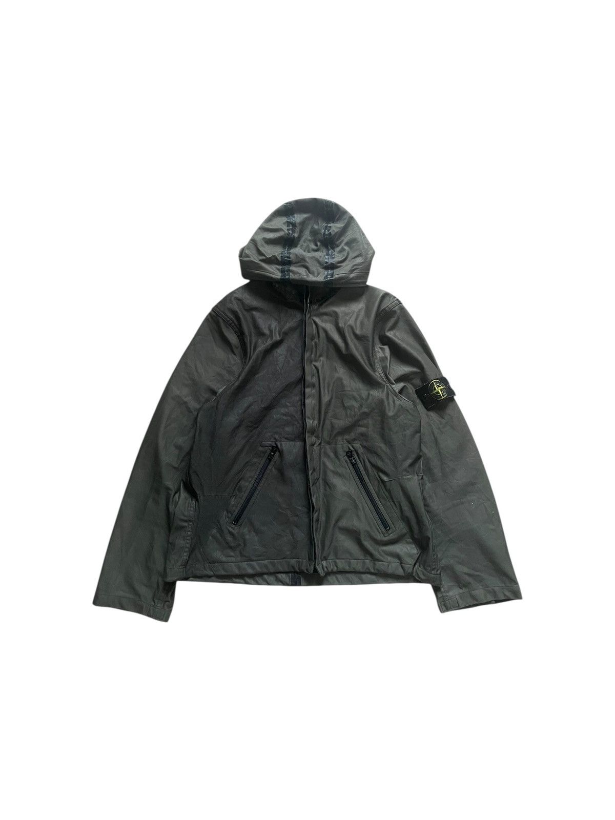 Stone Island Stone island very rare jacket green black designer archive Size US S / EU 44-46 / 1 - 1 Thumbnail