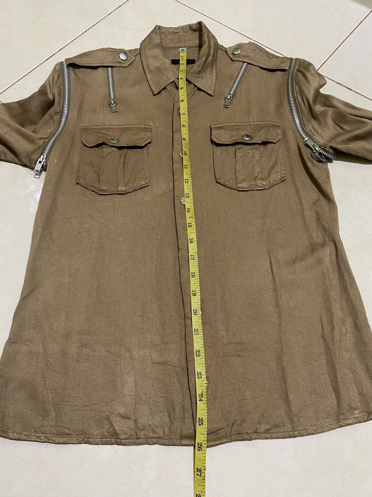 If Six Was Nine × Japanese Brand “Avant Garde style” multi zipper button shirt Size US M / EU 48-50 / 2 - 9 Thumbnail