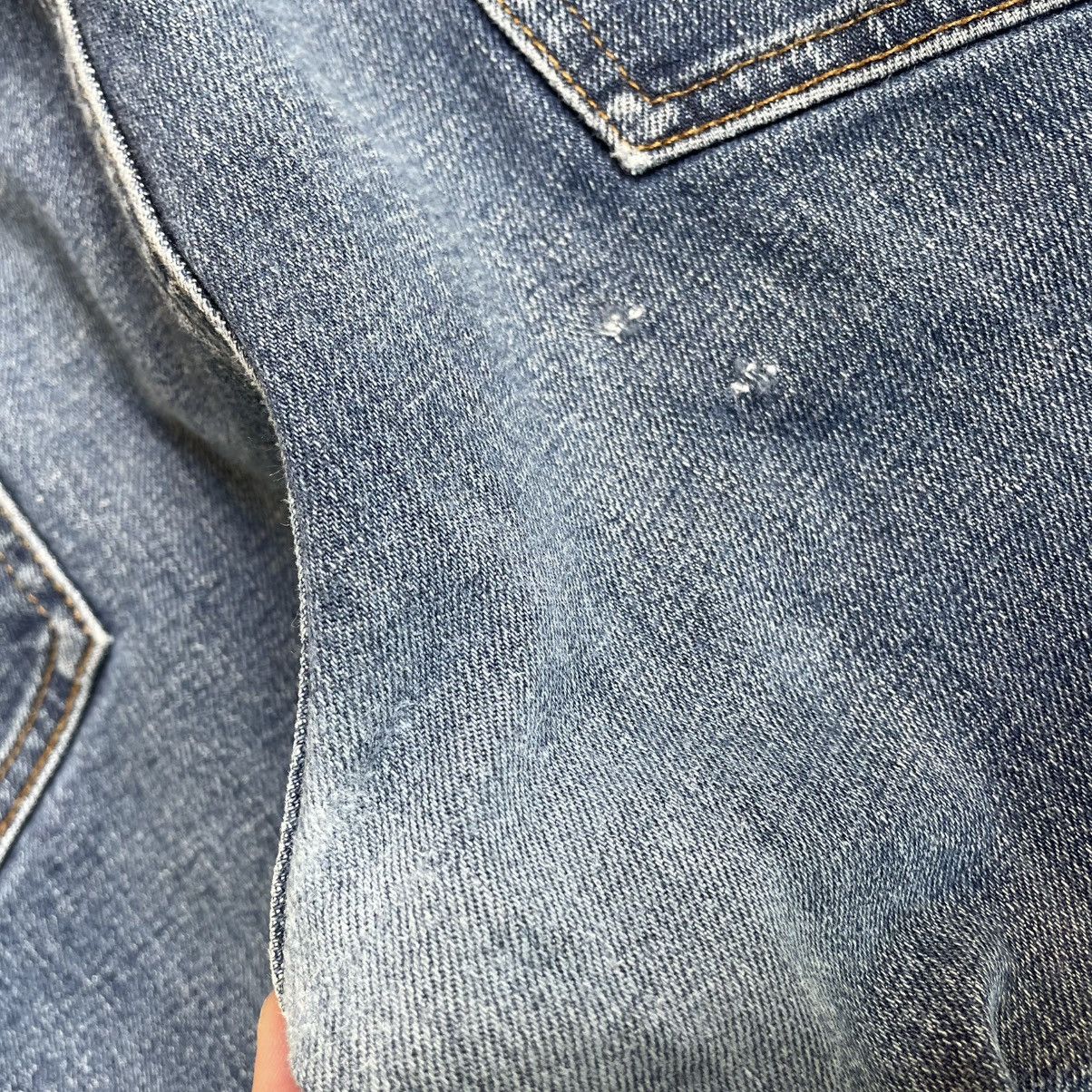 Gap 🔥Vintage GAP Stoned Washed Ripped Distress Denim Jeans Size US 38 / EU 54 - 11 Thumbnail