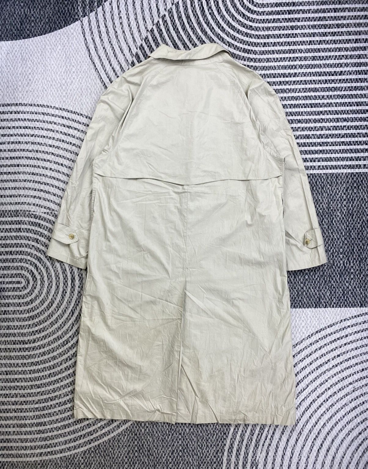 Burberry Vintage Burberrys Casual Long Cotton Jacket Size US L / EU 52-54 / 3 - 2 Thumbnail