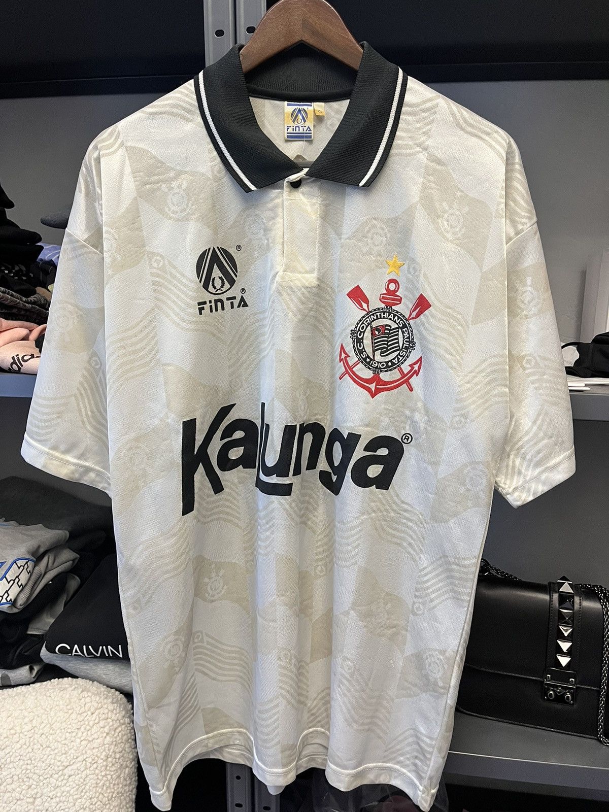 Vintage Vintage 1991 Corinthians Jersey #10 Size US L / EU 52-54 / 3 - 1 Thumbnail