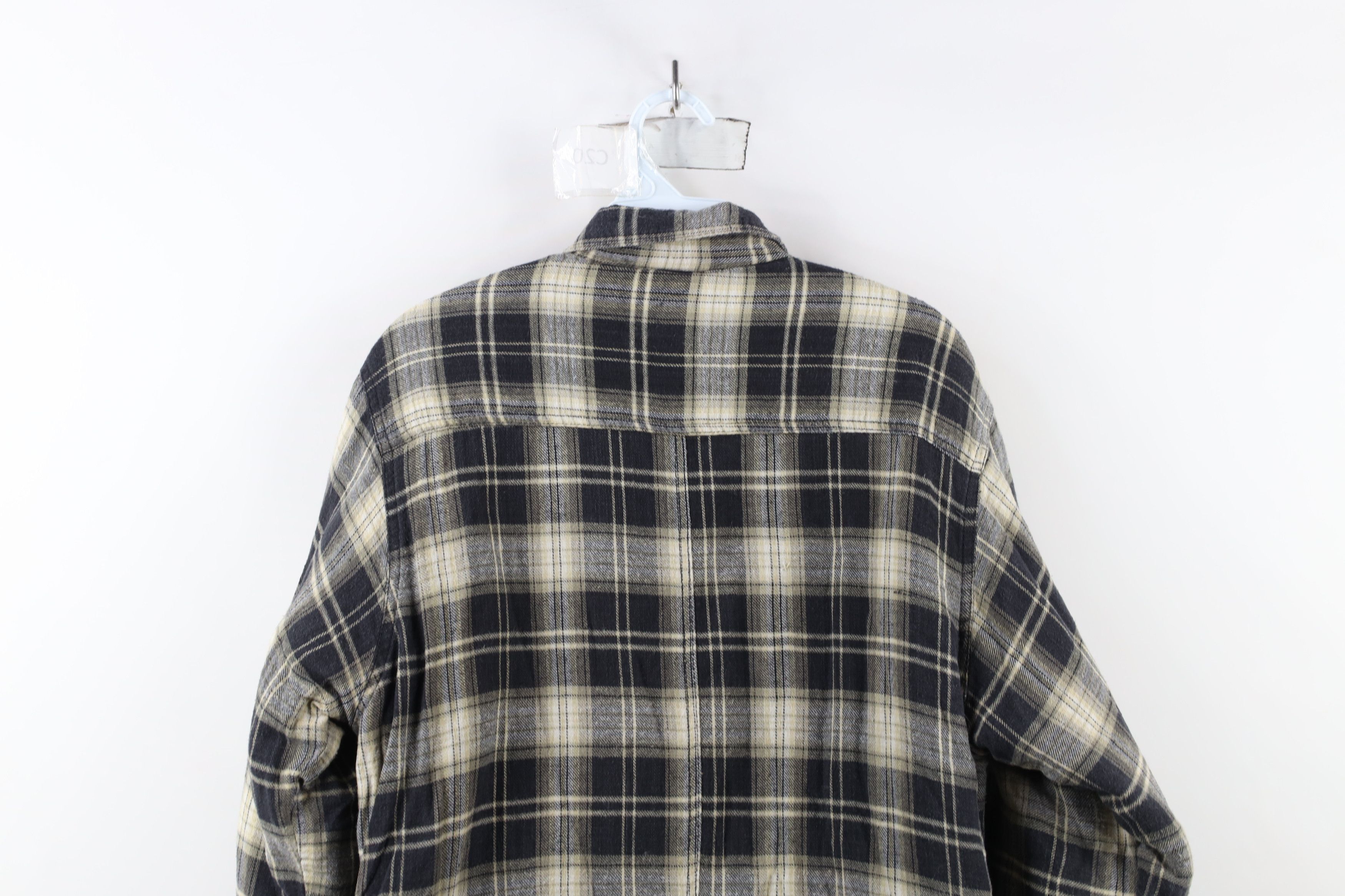 Vintage Vintage 90s Y2K Streetwear Flannel Button Shirt Jacket Size US M / EU 48-50 / 2 - 13 Thumbnail