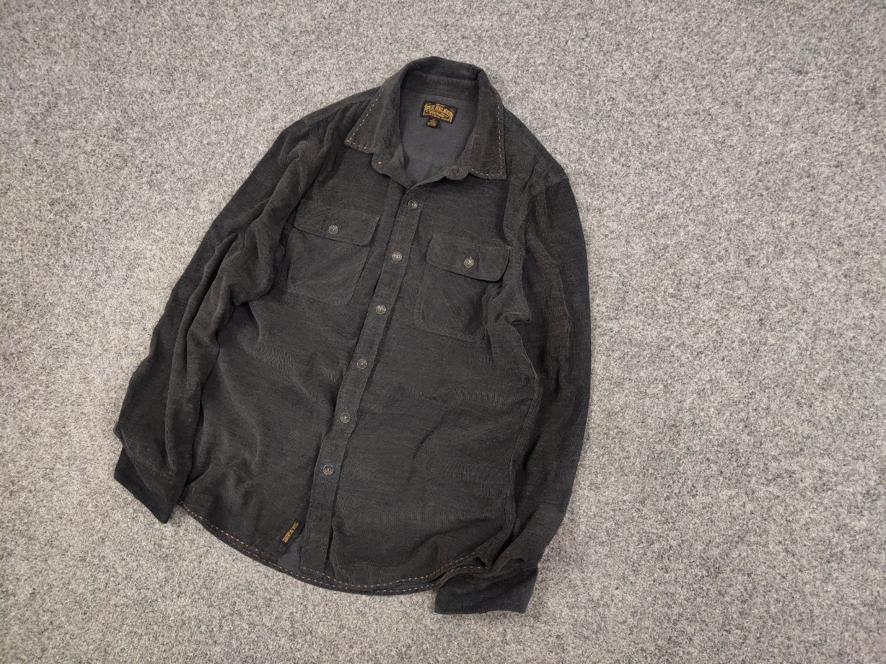 True Religion True Religion Mens Workwear Casual Corduroy Button T Shirt Size US S / EU 44-46 / 1 - 4 Thumbnail