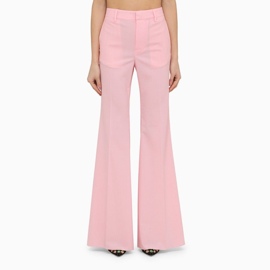 Dsquared2 o1d2blof0824 Wool Trousers in Pink Size 27" / US 4 / IT 40 - 1 Thumbnail