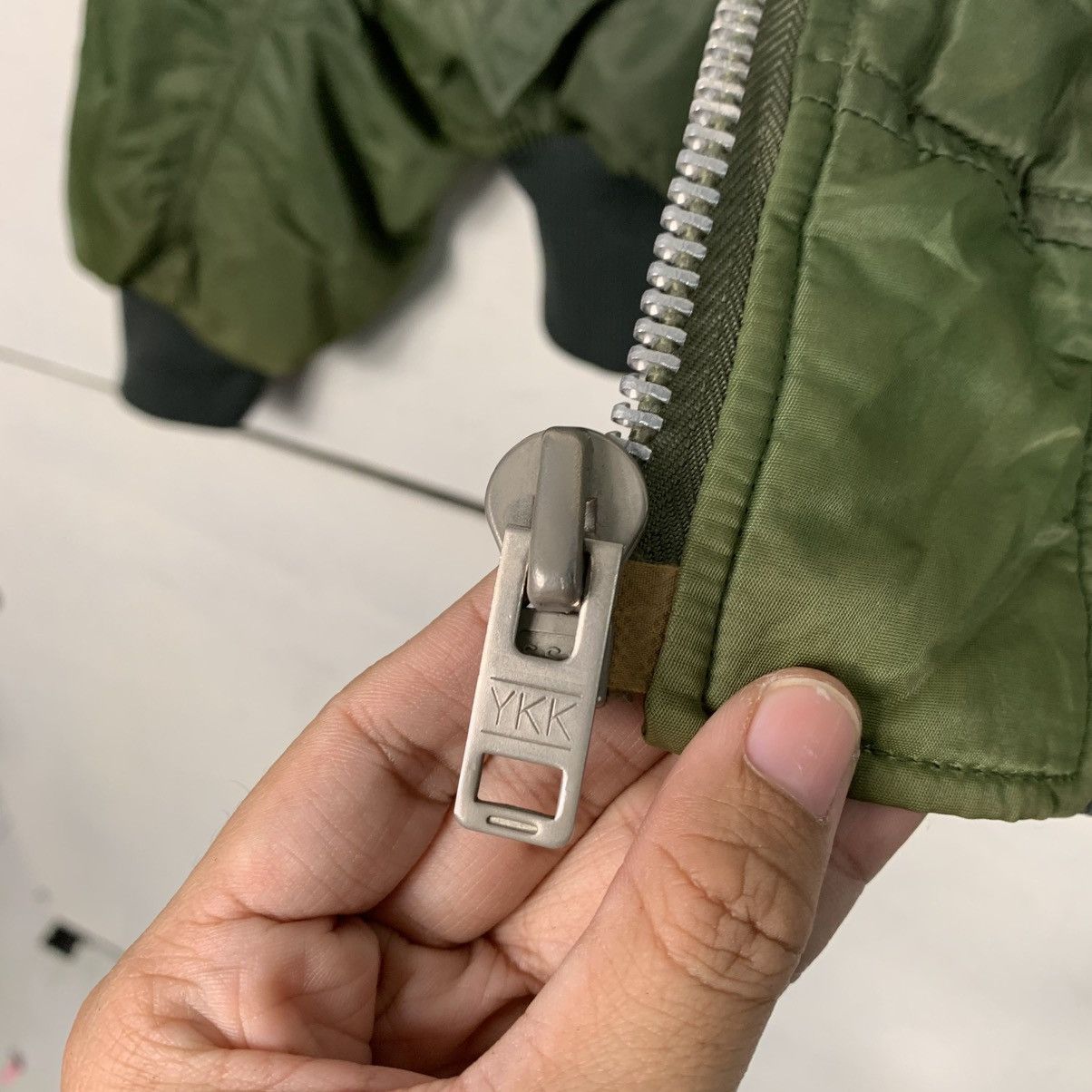 Japanese Brand F16 Fighting Falcon Misawa A.B Military Bomber Jacket Size US M / EU 48-50 / 2 - 14 Thumbnail