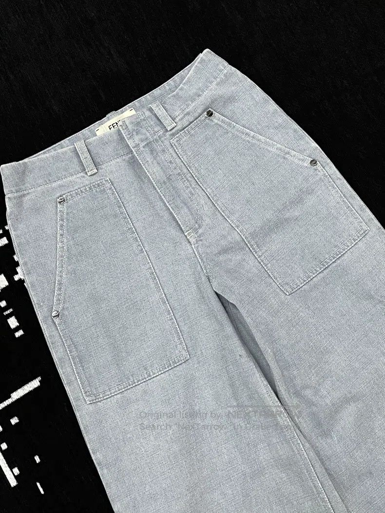 Fendi Fendi Light blue denim pants, long Size 24" / US 00 / IT 34 - 2 Thumbnail