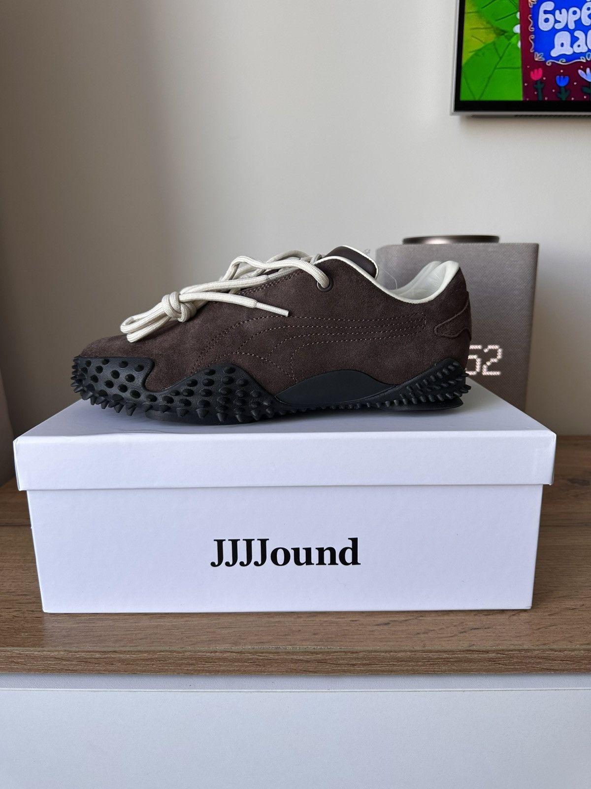 JJJJound × Puma PUMA x JJJJound Mostro Dark Chocolate Size US 7.5 / IT 37.5 - 4 Thumbnail